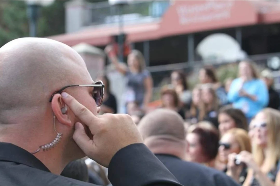 Kratos Security Group professional providing event security