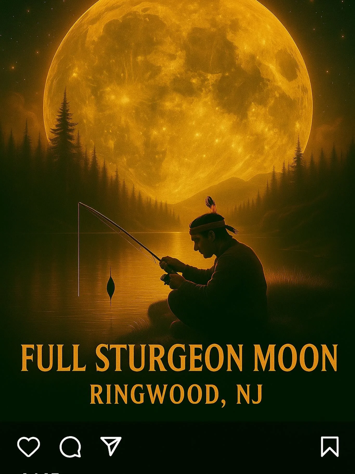 Look up, the Sturgeon Moon is here. 🌕✨ On August 9, 2025, this golden full moon will rise over forests and rivers, named by Native American tribes for the giant sturgeon once abundant in late summer waters. One of the brightest of the year, it&rsquo