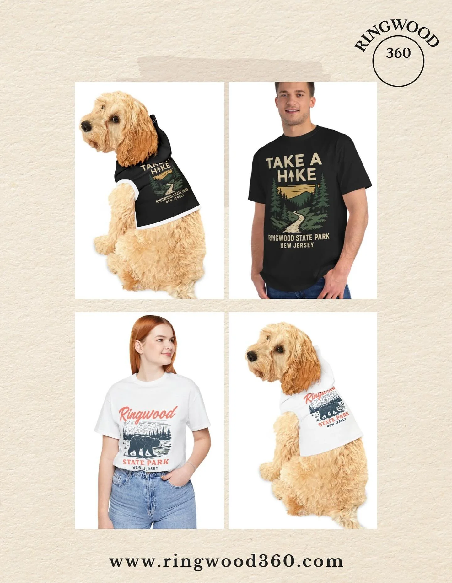 Ok, we did a thing for National Dog Day. Matching hooman + dog Ringwood gear 🐾use code: DoggieDay for 10% off! LINK IN BIO!