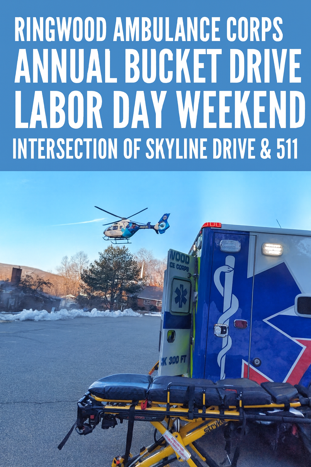 Ringwood Ambulance Corps Bucket Drive