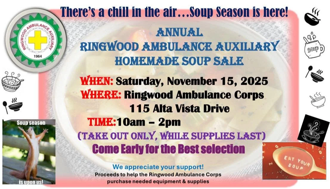 Ringwood Ambulance Auxiliary Homemade Soup Sale