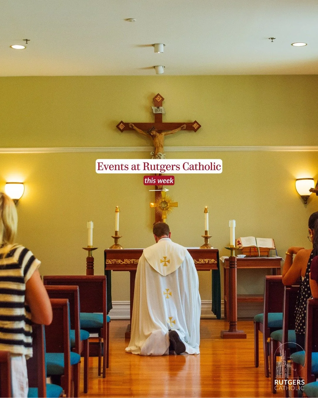 Swipe ➡️ to see what's happening at Rutgers Catholic this week!

#catholic #rutgers