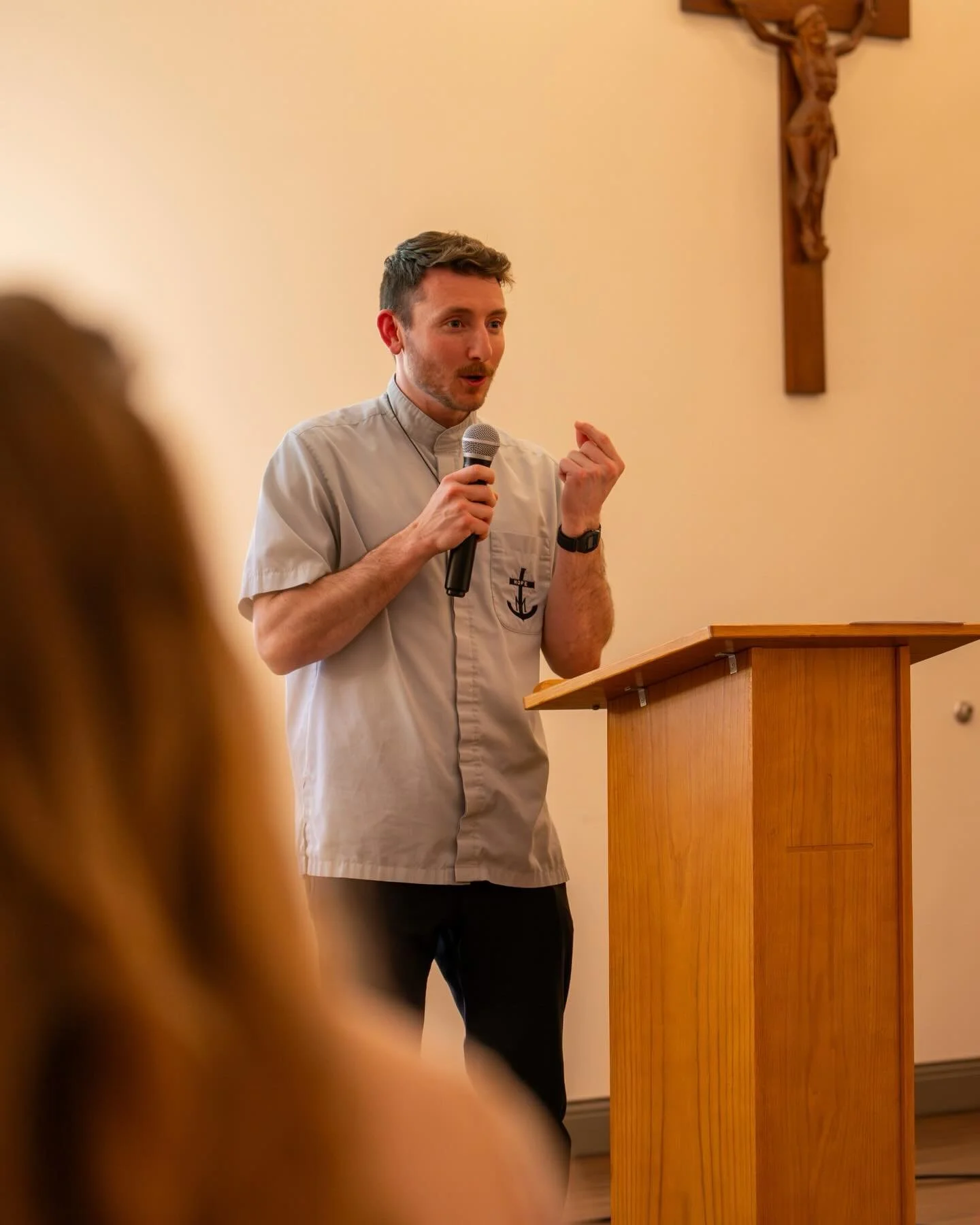 At Knightfire on Thursday, we learned from Br. Brennan about Luke 24 and explored the Road to Emmaus passage. We also had the opportunity to pray and adore Jesus in the Blessed Sacrament. 🤍

We celebrated the last Knightfire of the semester by enjoy