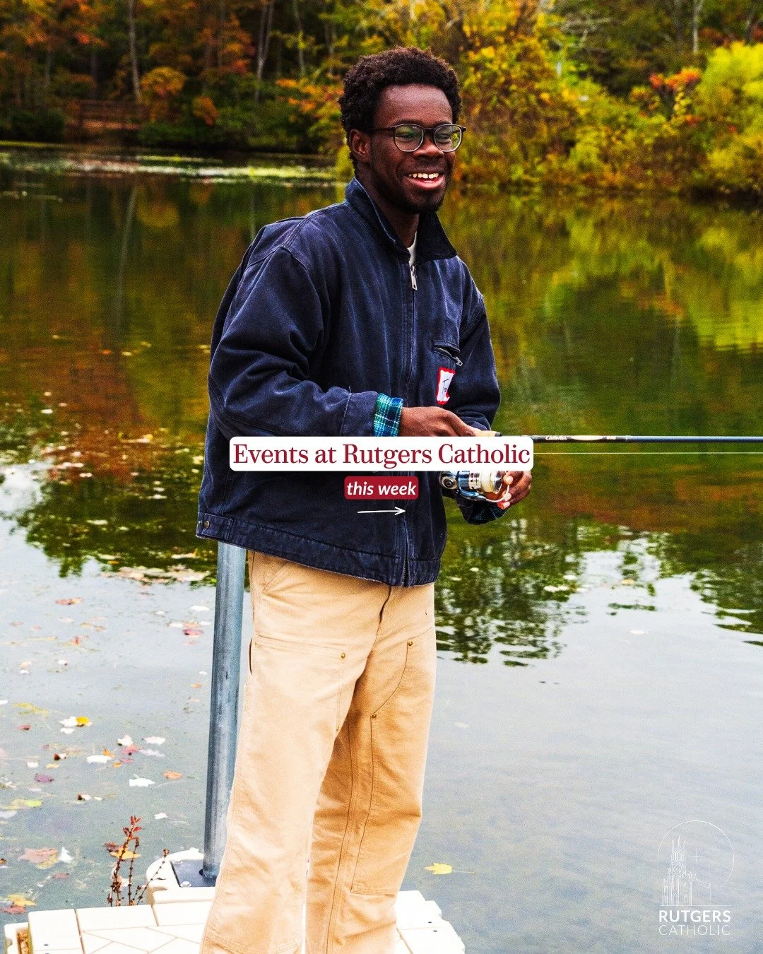 Swipe ➡️ to see what's happening at Rutgers Catholic this week!

#catholic #rutgers