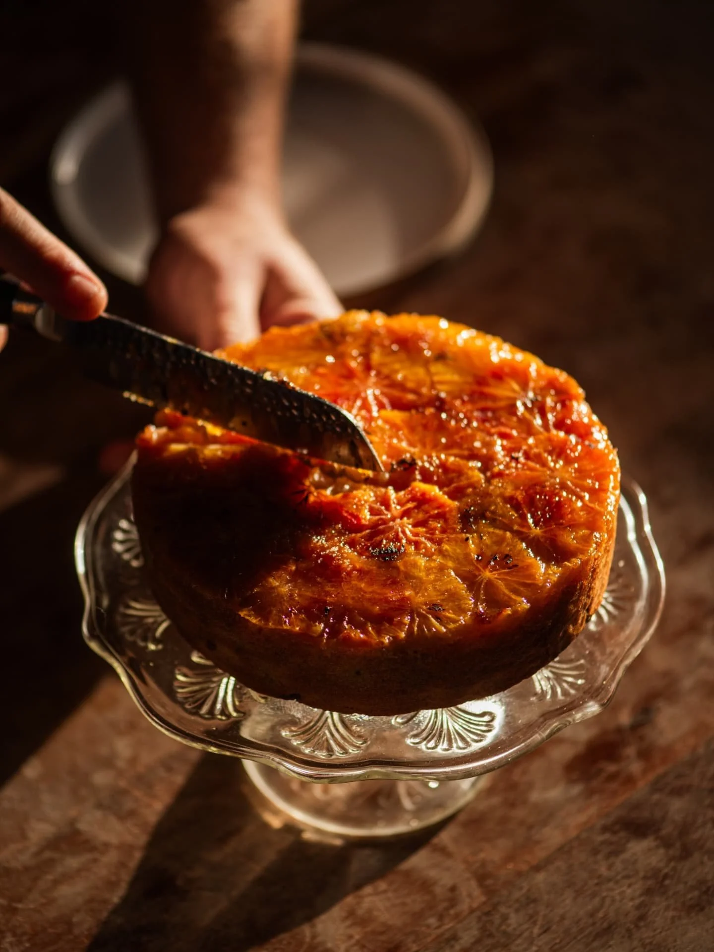 BLOOD ORANGE AND DARK CHOCOLATE CAKE

I&rsquo;ll admit it&mdash;I&rsquo;ve always leaned more toward chocolatey desserts than fruity ones. Rich, decadent and creamy tends to win me over far more easily than citrus or berries. But Claire, on the other