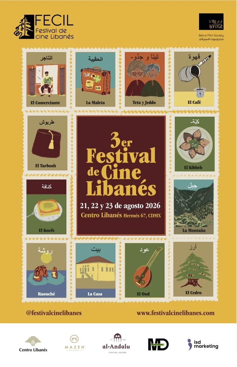 Cartel Festival de Cine Libanés 2026
