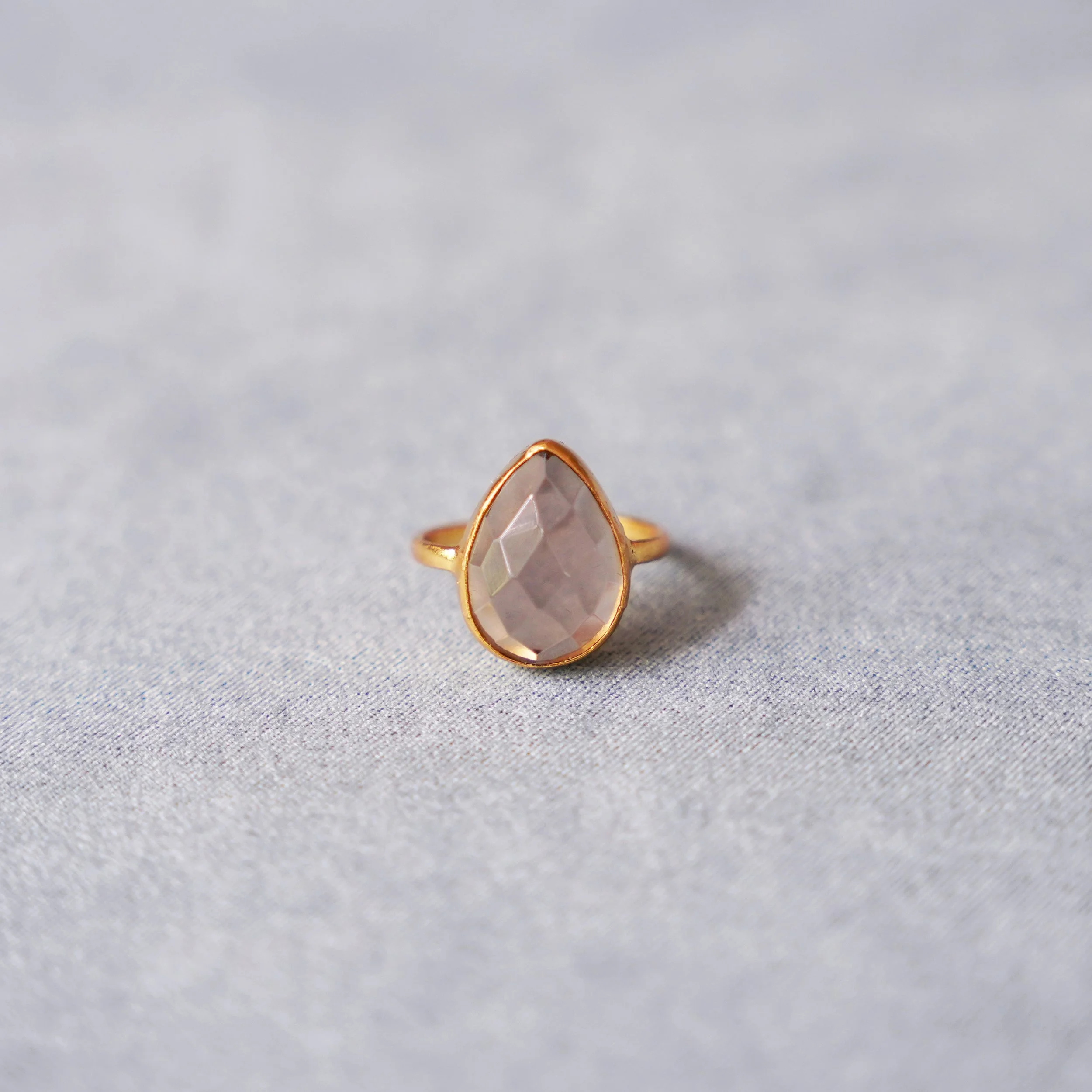 Rise Clear Quartz Ring