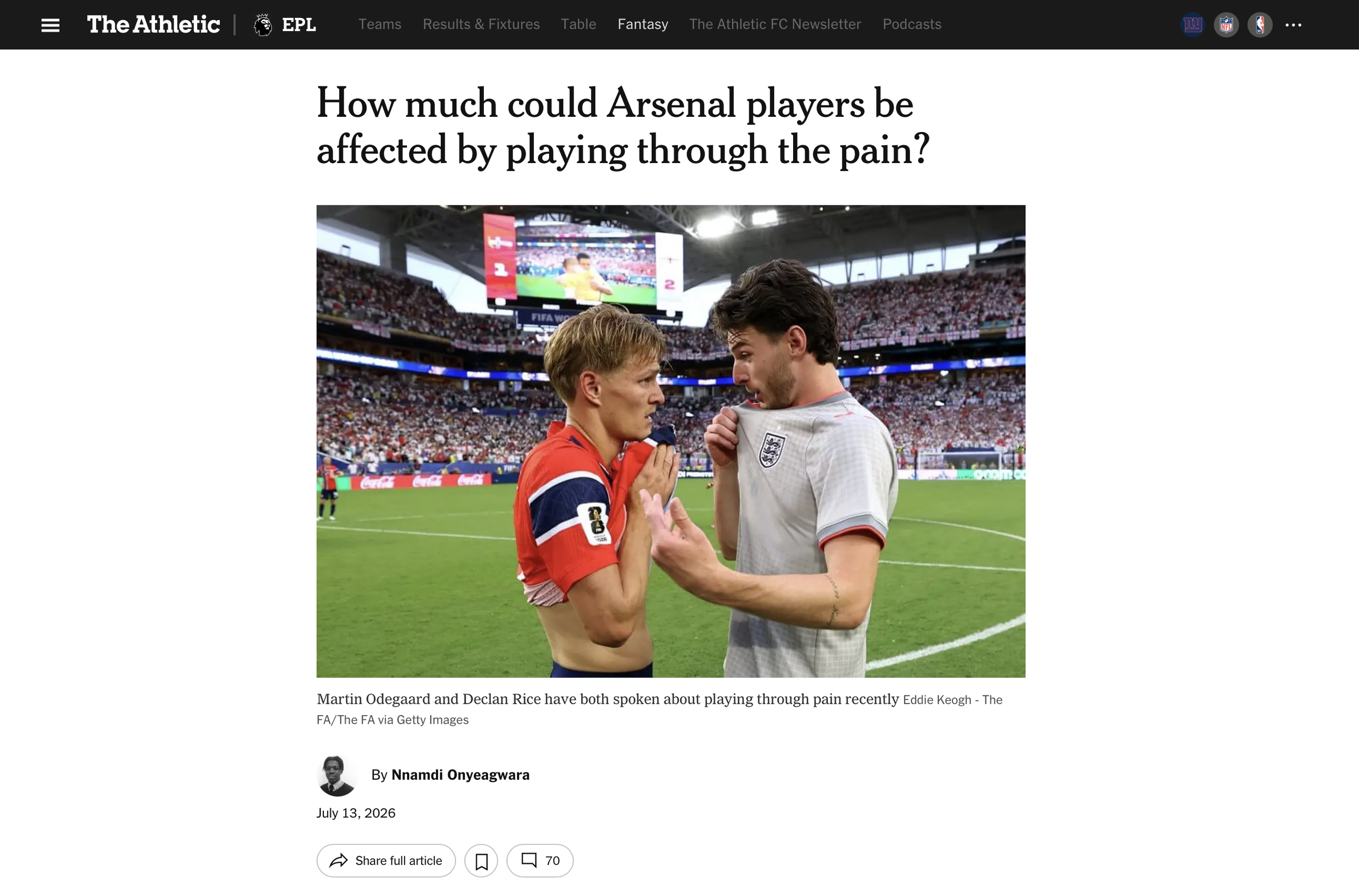 The Athletic
