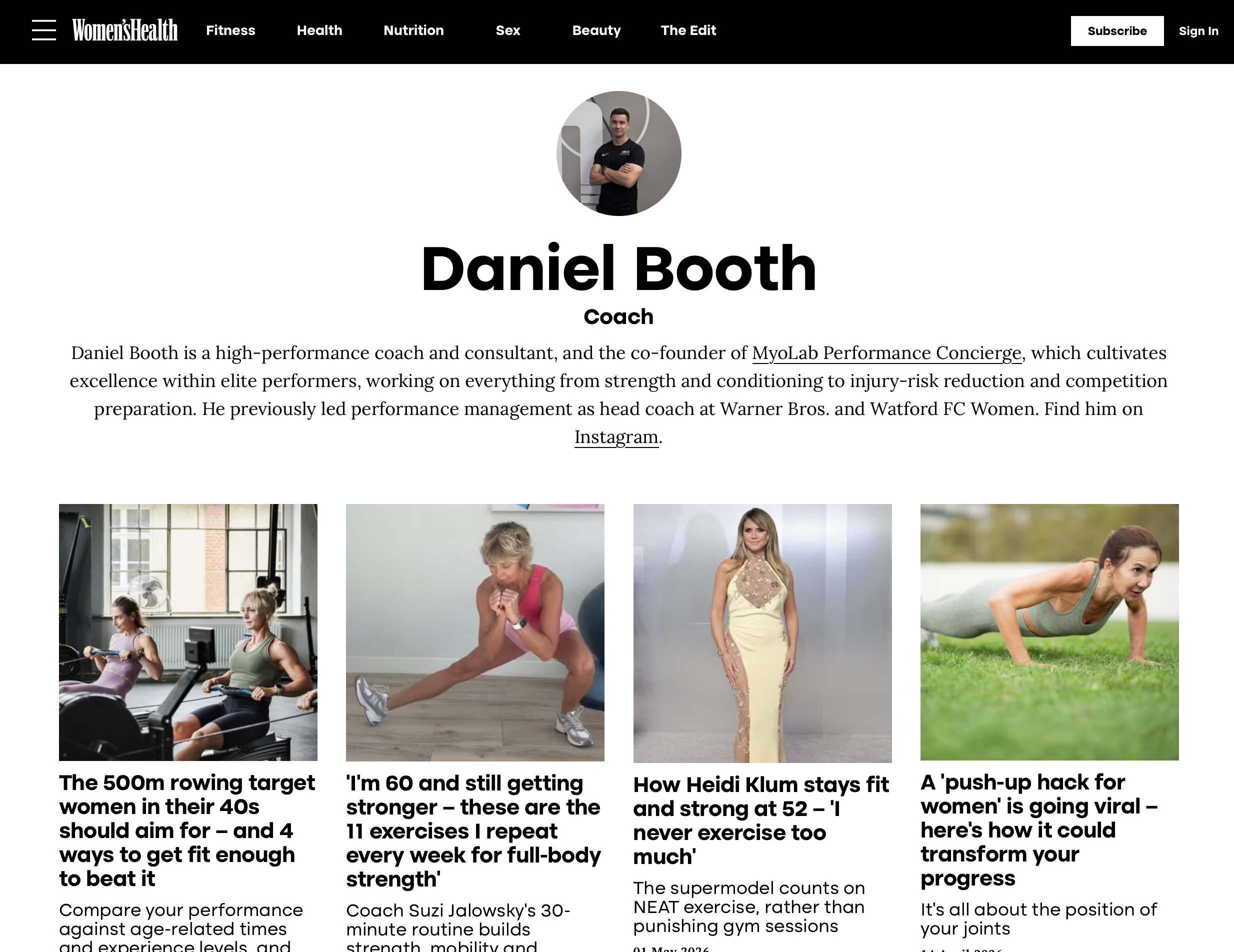 Women's Health Contributor