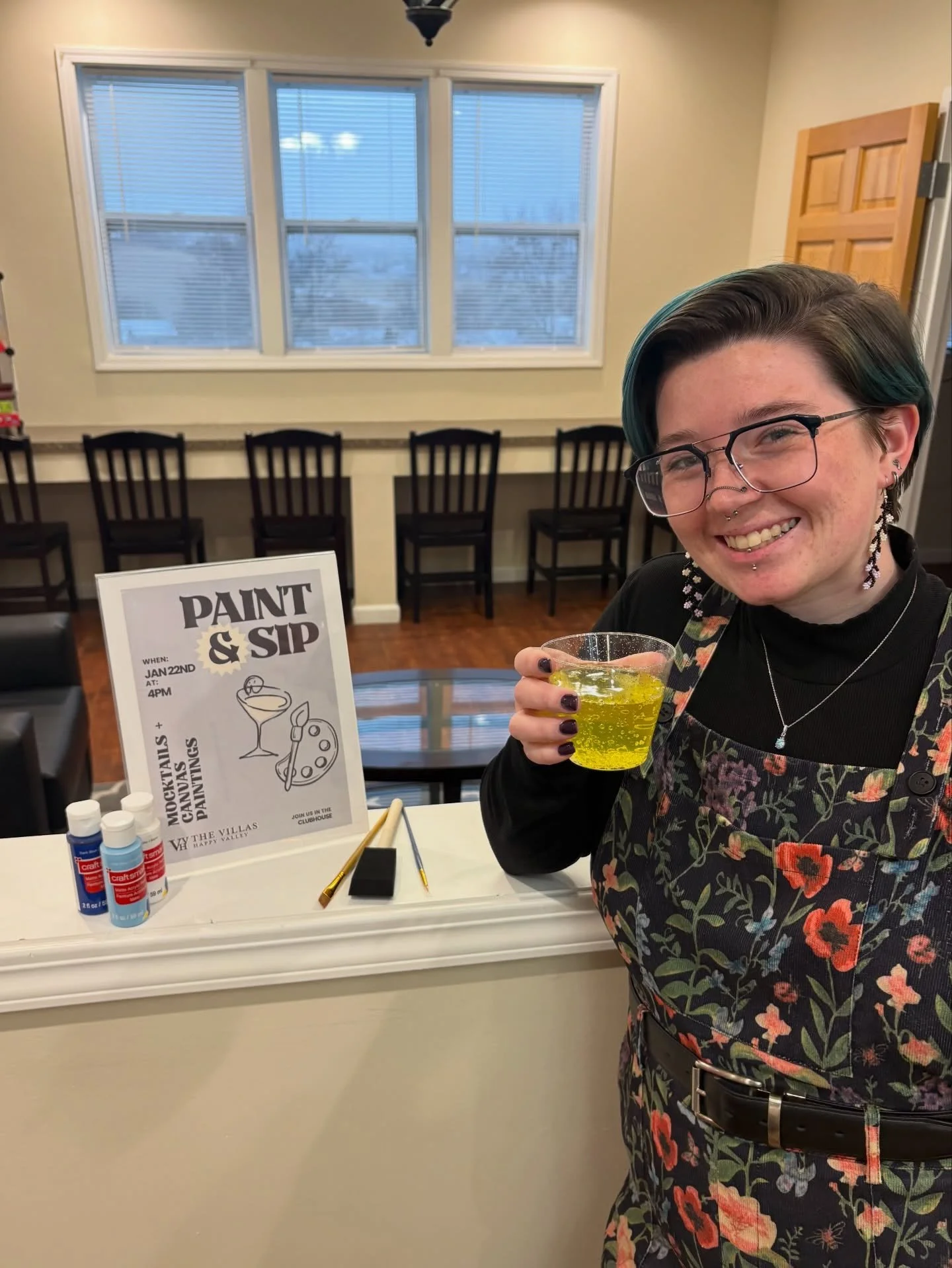 🚨Paint and Sip TOMORROW🚨

Stop by the clubhouse starting at 4pm to paint a canvas and have a (non-alcoholic) drink!🥂 We&rsquo;ll have all the supplies, you&rsquo;ll just need to bring good vibes and creativity 👨&zwj;🎨

We can&rsquo;t wait to see