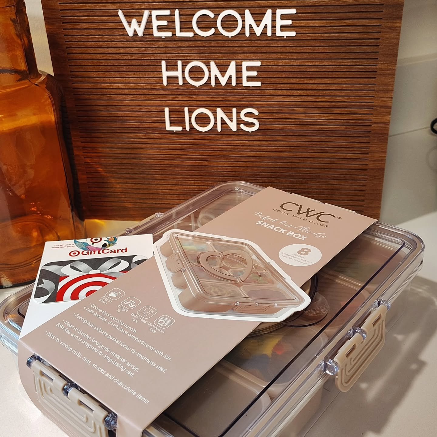Have some downtime post-Finals? Planning a vacay, road trip, or just hanging out at home? 
We've got the perfect Win It Wednesday giveaway for you! 

Enter to win a Snack box packed with treats PLUS a Target gift card so you can stock up on all you f