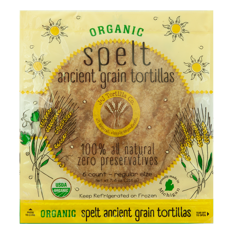Organic Spelt package front