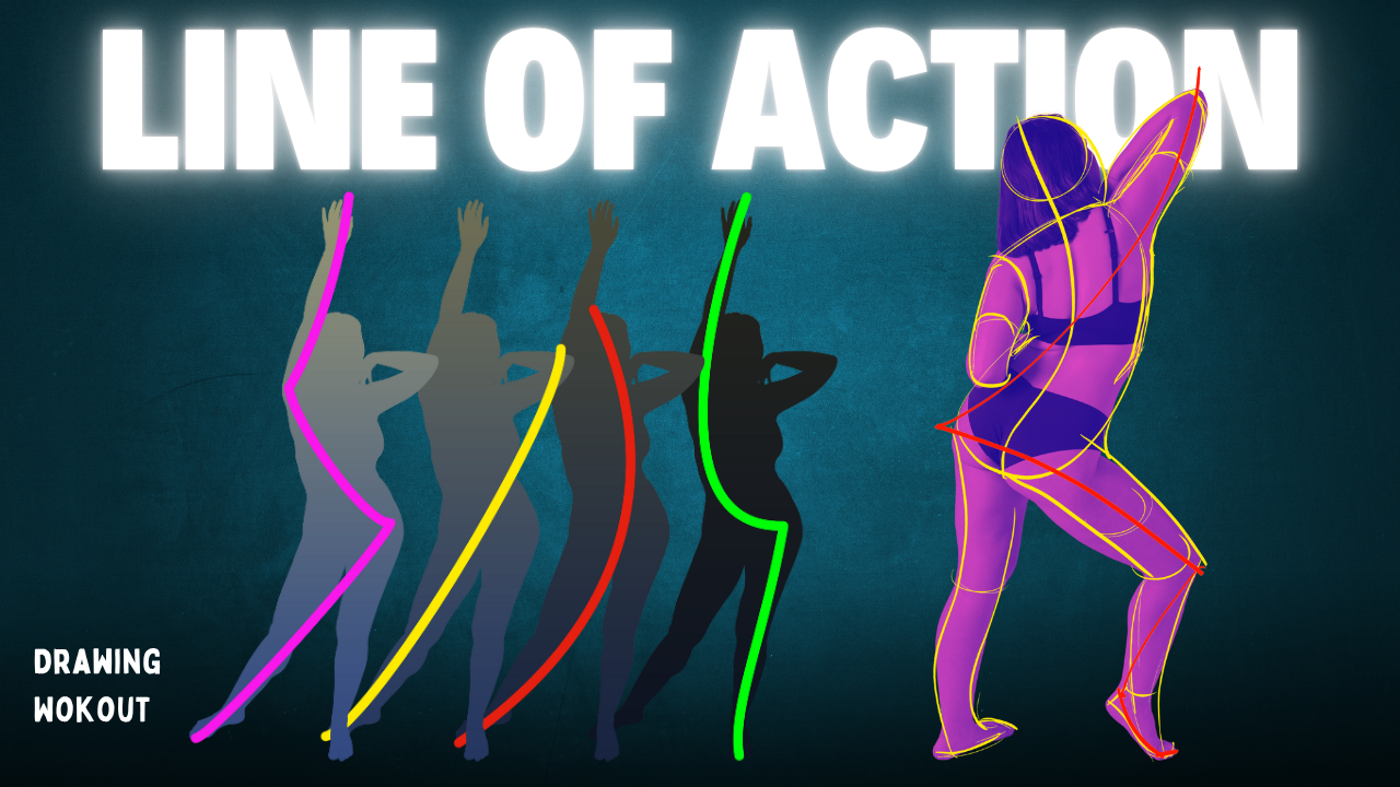 How To Draw The Line Of Action