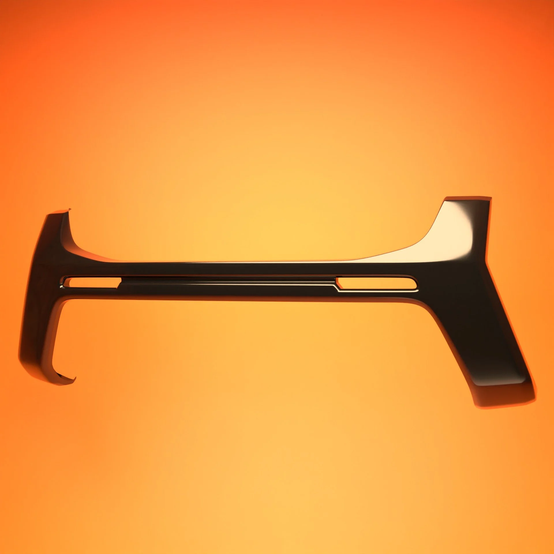 Painted Front Bumper