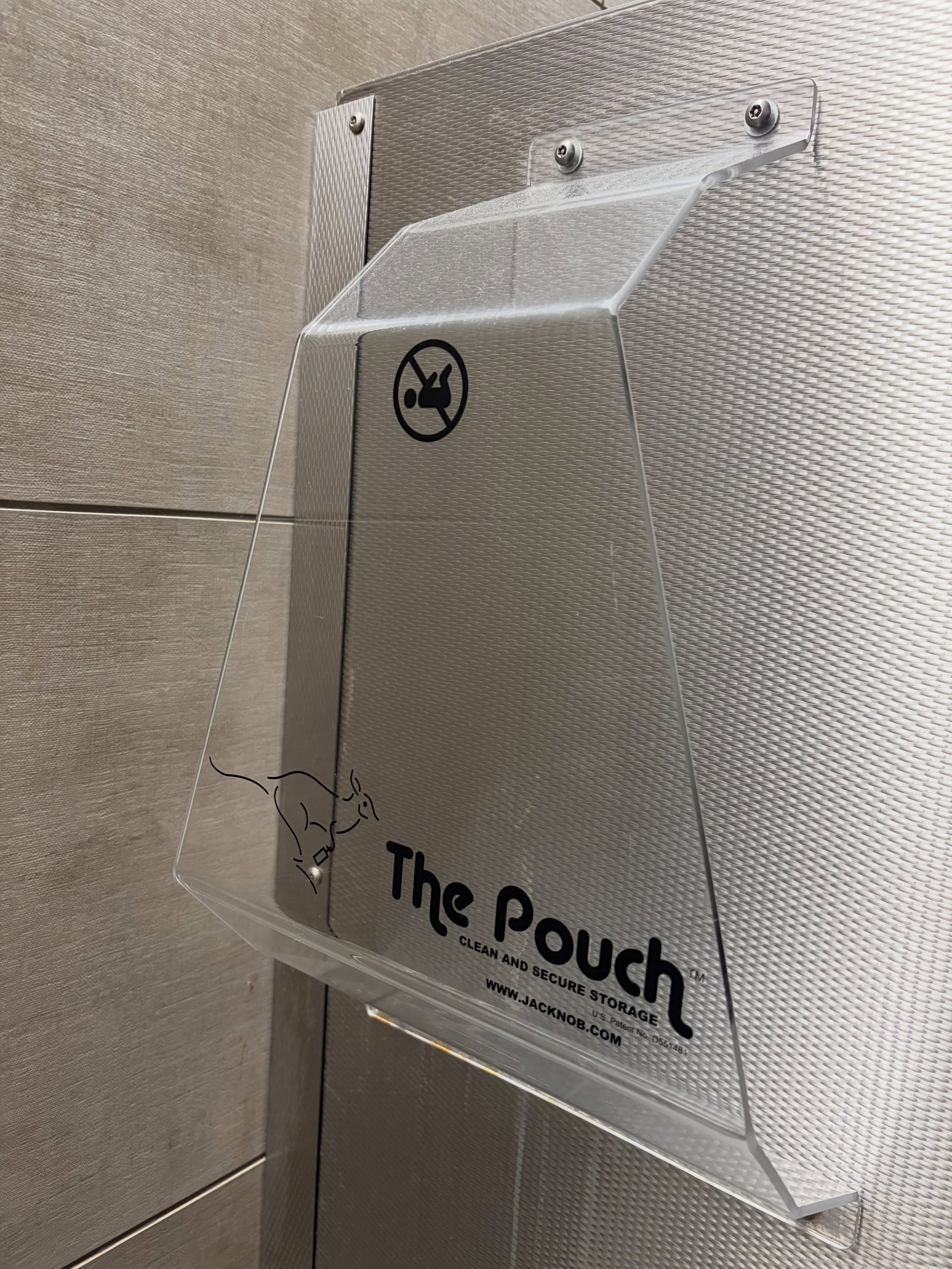 If I was a mother kangaroo with a fresh baby joey, I would simply be outraged to see this in the bathroom. Do better Tampa!