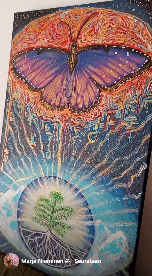 Hoitava taide "Maapallon eheytys"