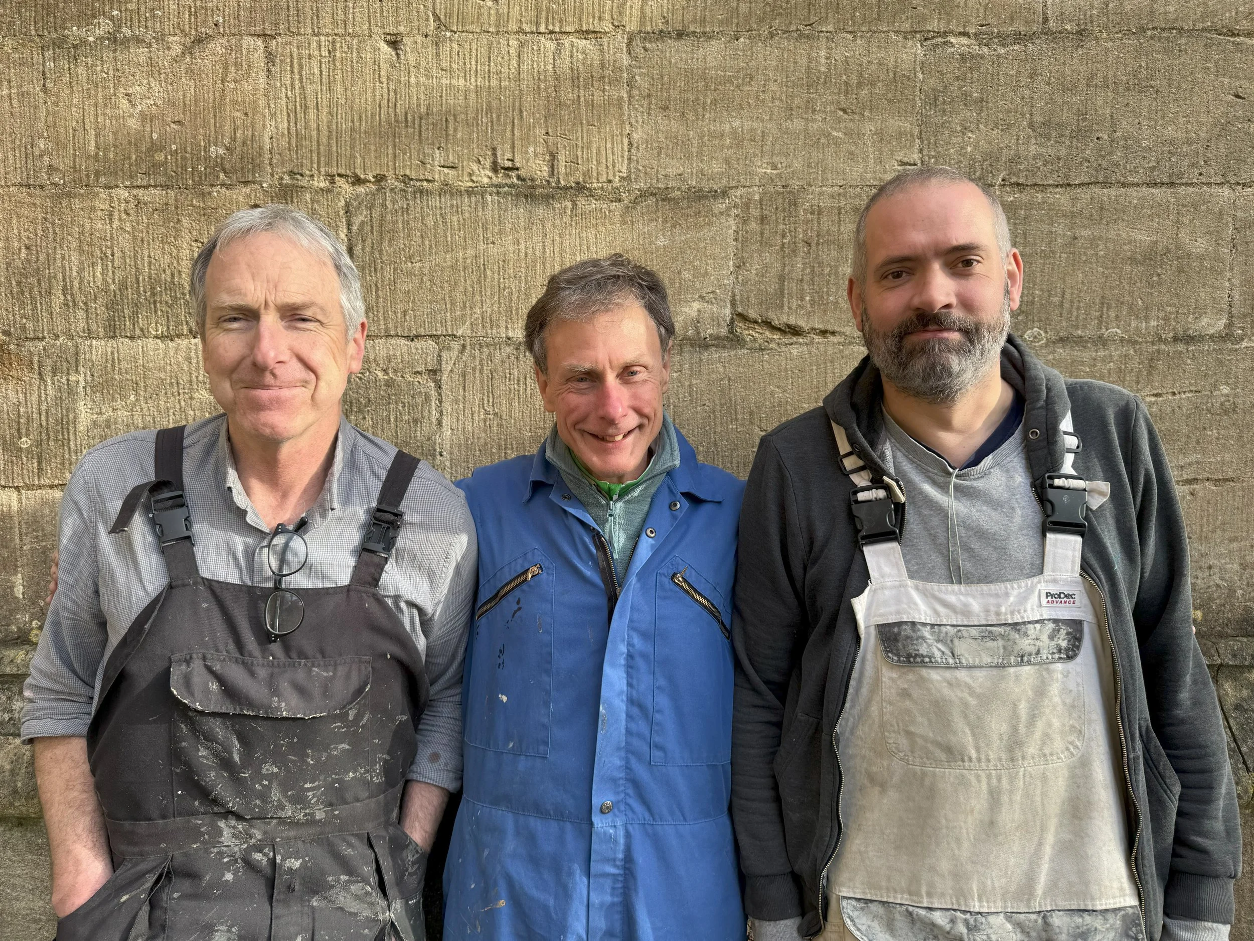 Jay, Peter and Oliver:  Peter Martindale Conservation 