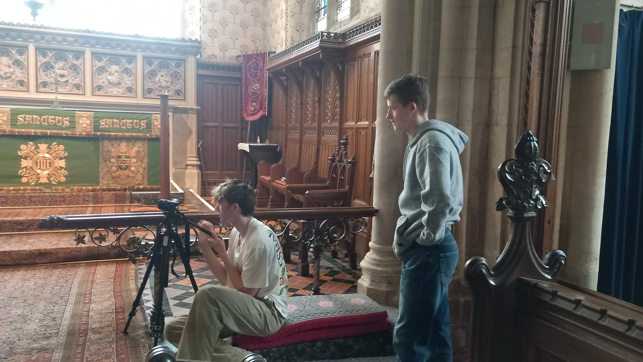 St Laurence photography students