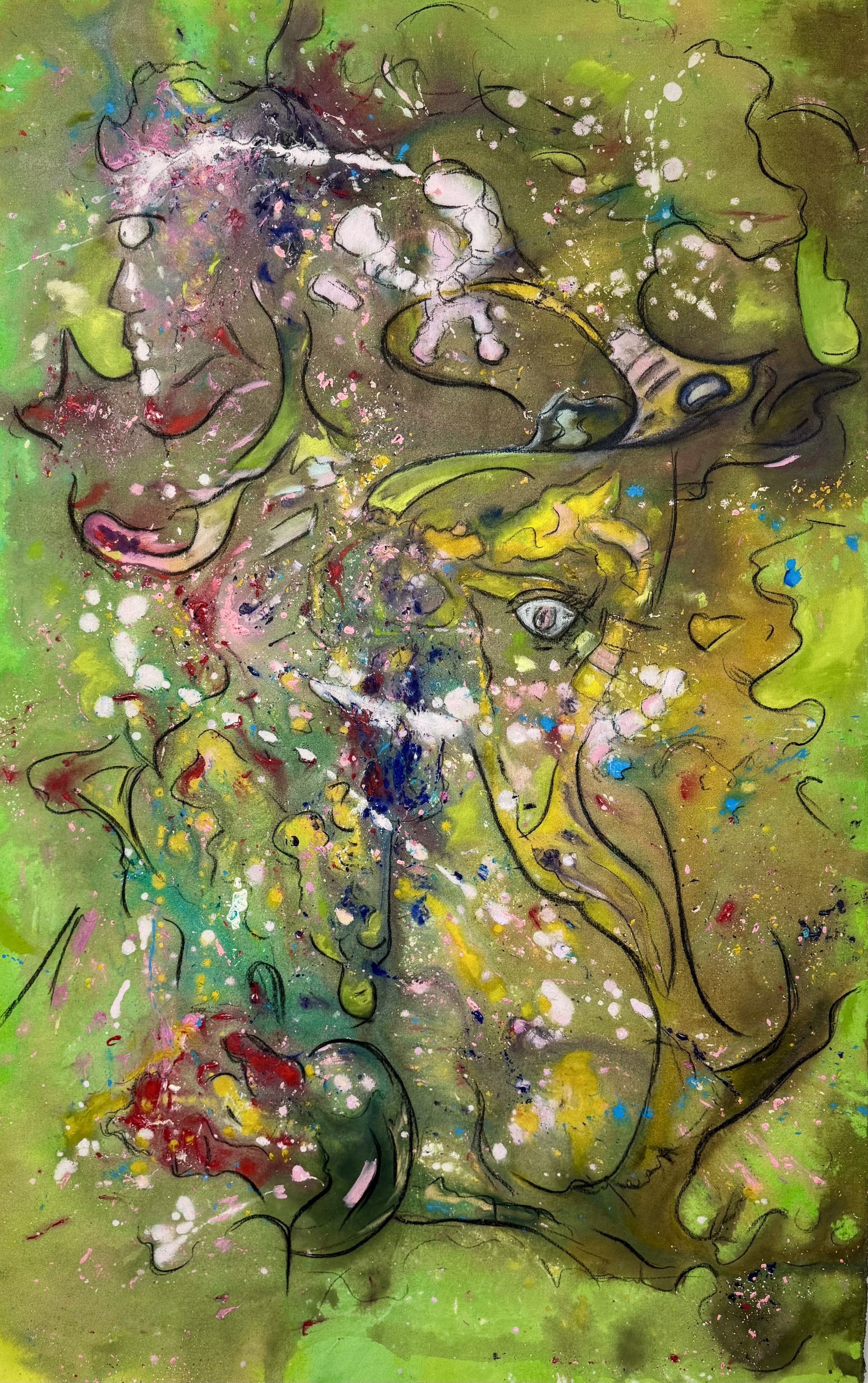 Avatar, 2024.
Acrylic on canvas - 180 x 135 cm