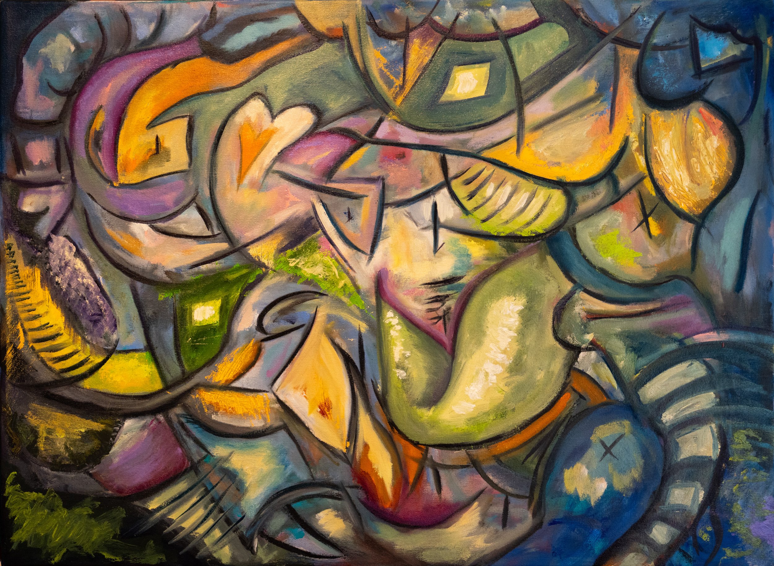 Fortune cookie, 2026
Oil on canvas - 22 x 30 in
