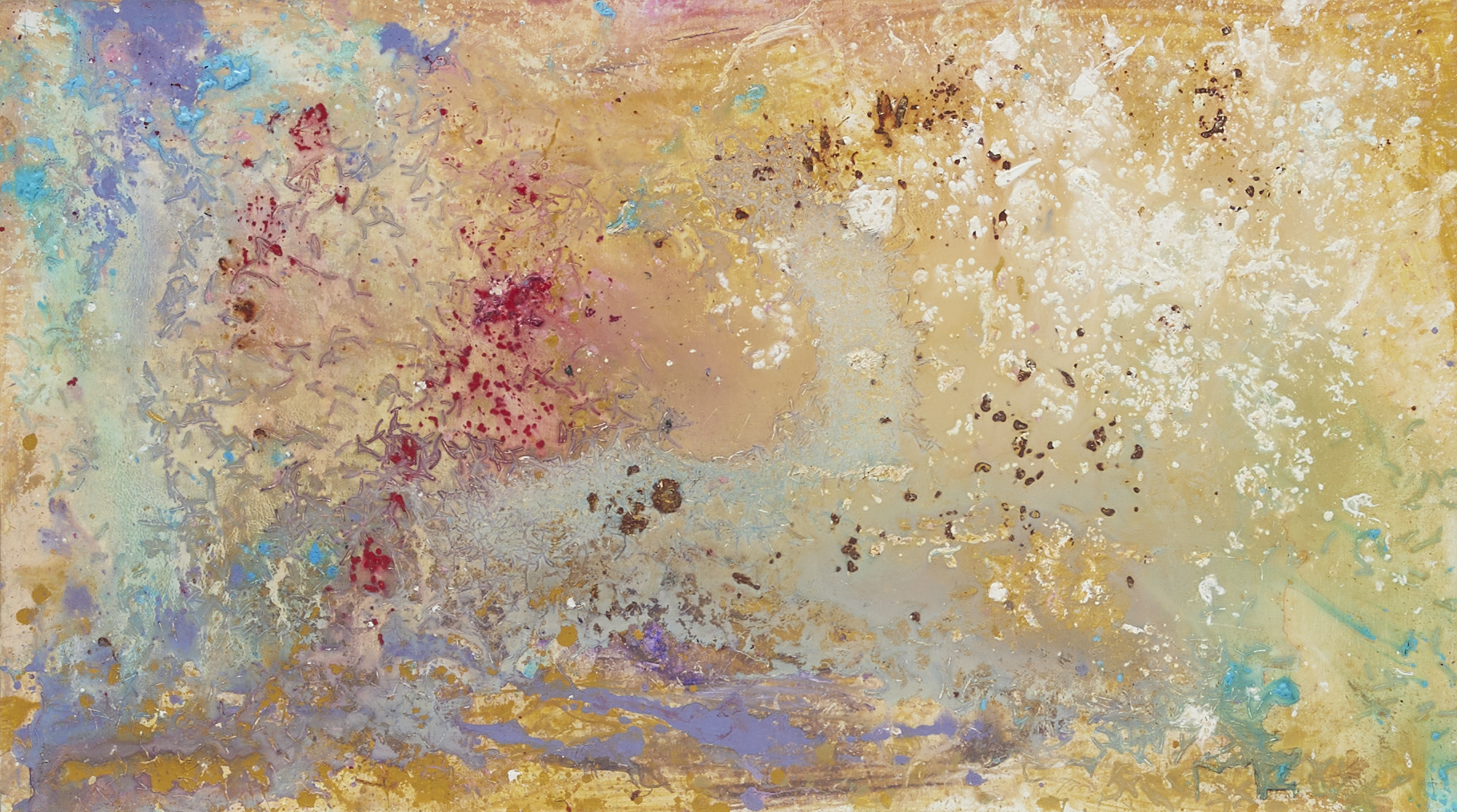 Orgone energy, 2025.
Acrylic on linen - 78 x 137 cm