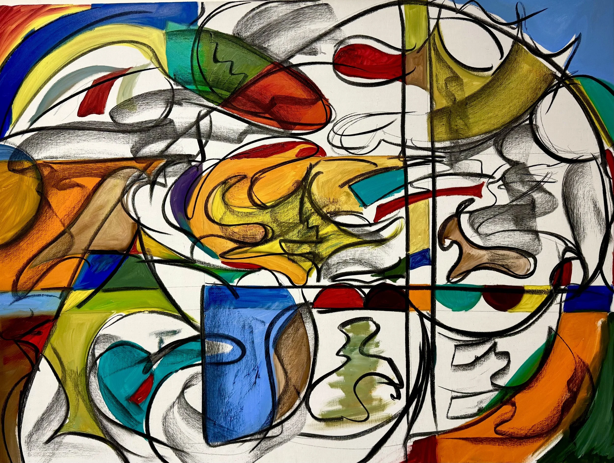 Field V, 2025
Acrylic on canvas - 120 × 90 cm