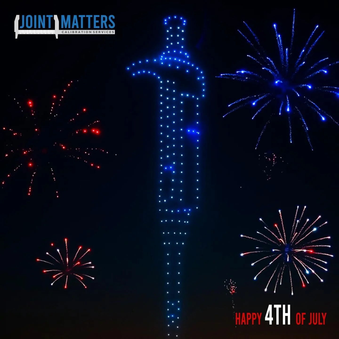 Happy 4th of July from your local calibration services! As you light up the sky with fireworks, remember we light up your operations with accuracy.

#HappyFourthOfJuly #FourthOfJuly #IndependenceDay #July4th #HappyFourth #FourthOfJulyWeekend #FourthO
