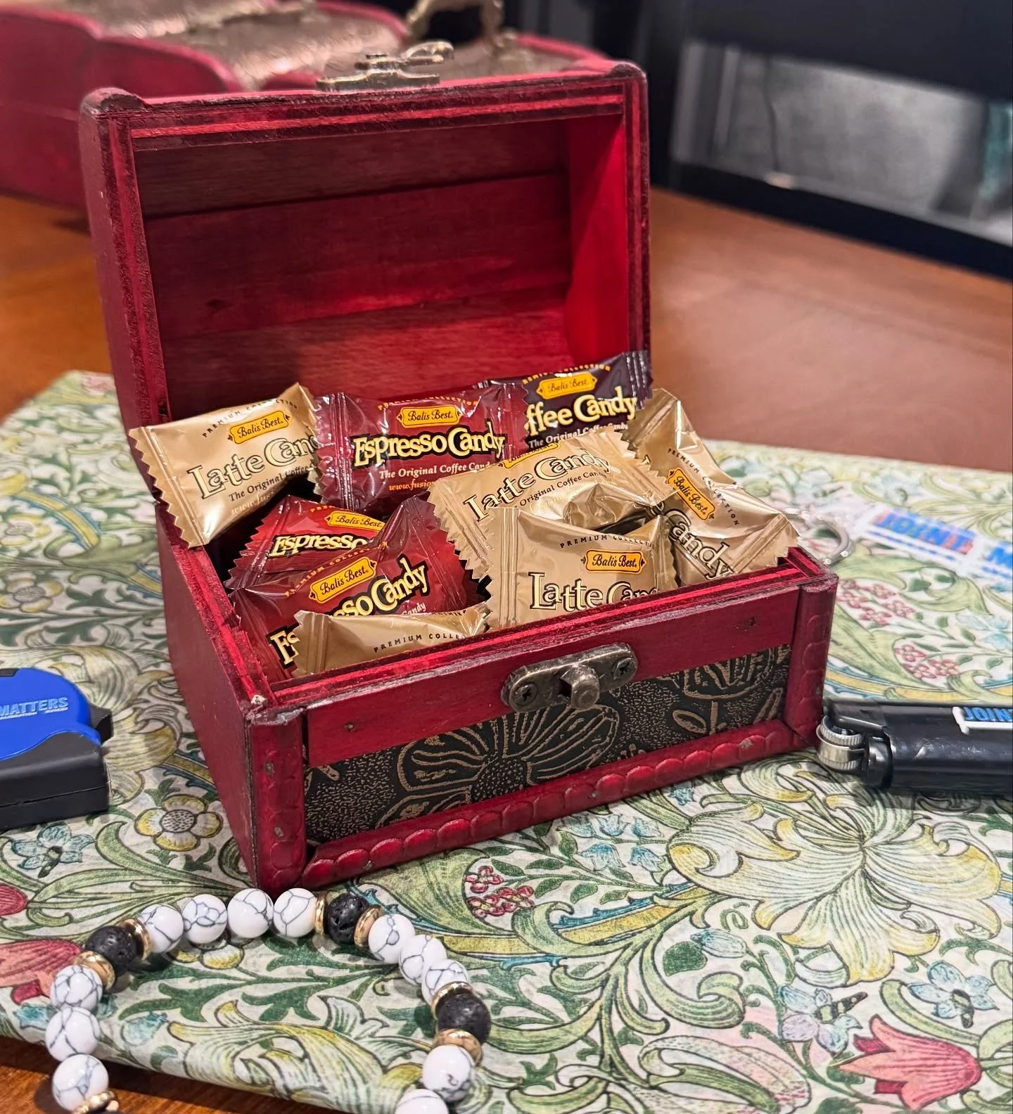 We are preparing some goodies for the upcoming @westvalleywcchamber Gala this Thursday&hellip; one of our favorites is this coffee candy from @fusiongourmet 😋 made with real coffee, these sweet treats are hard to resist! Thank you so much to the tea