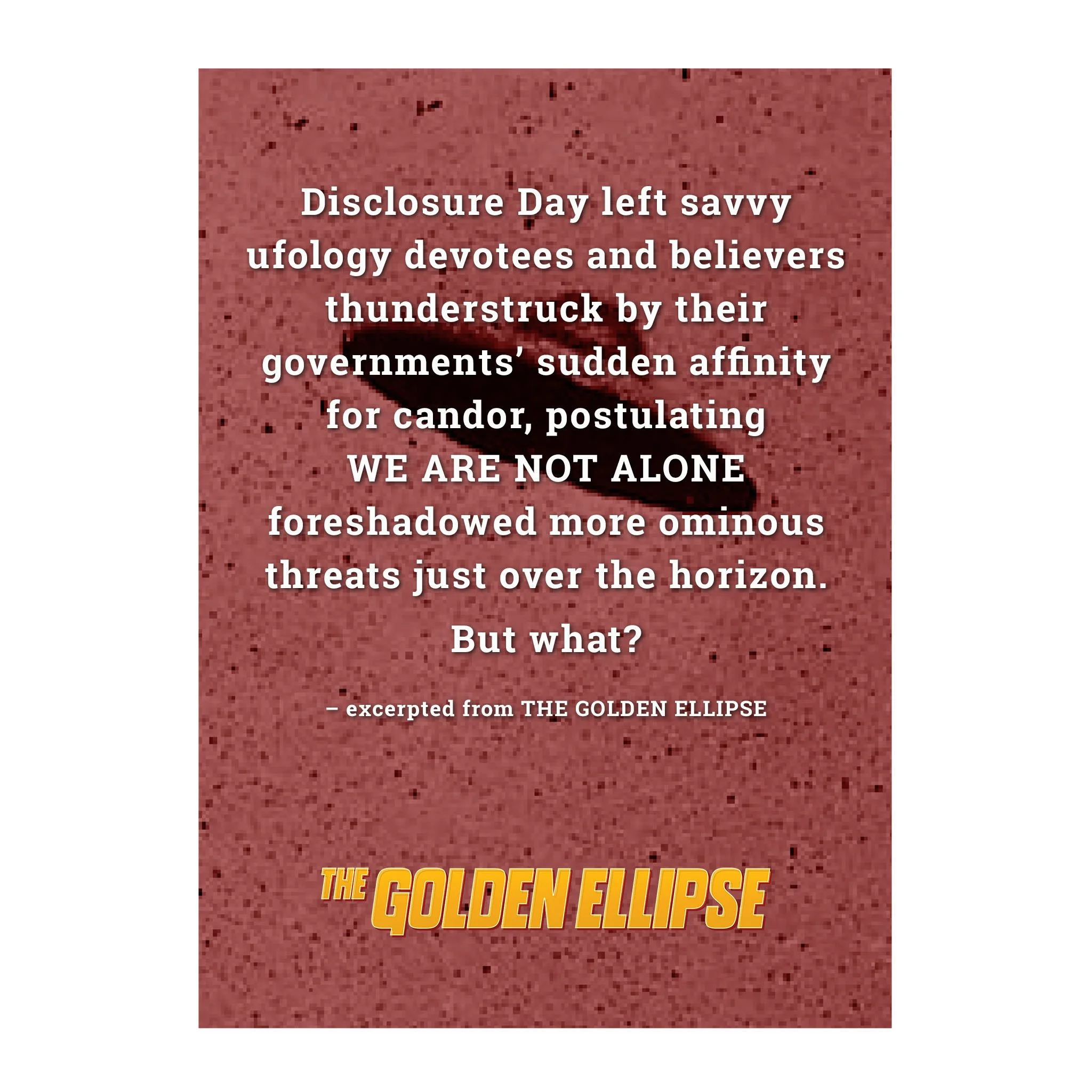 Excerpt from The Golden Ellipse