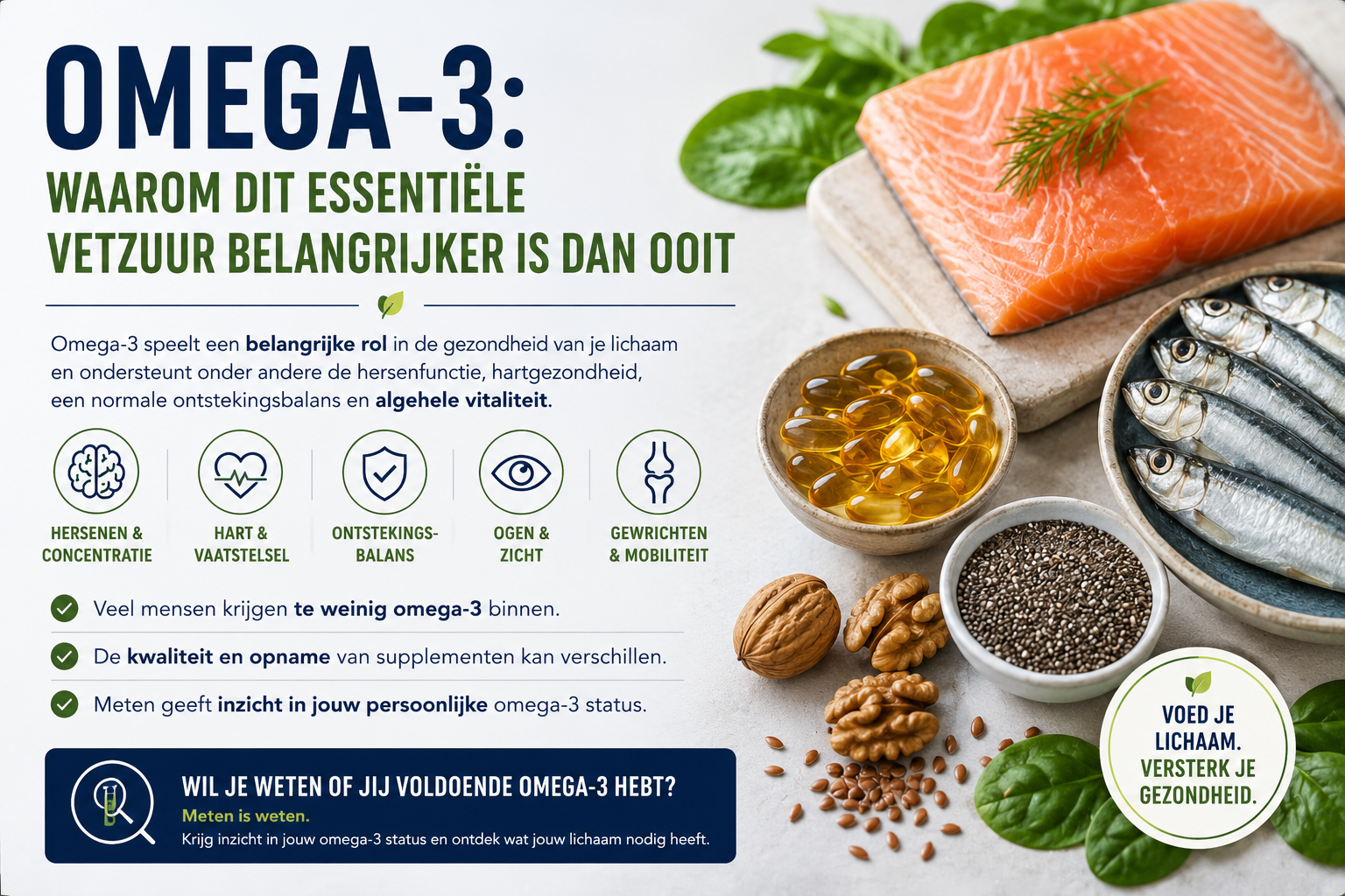 Omega-3: Waarom dit essentiële vetzuur belangrijker is dan ooit
