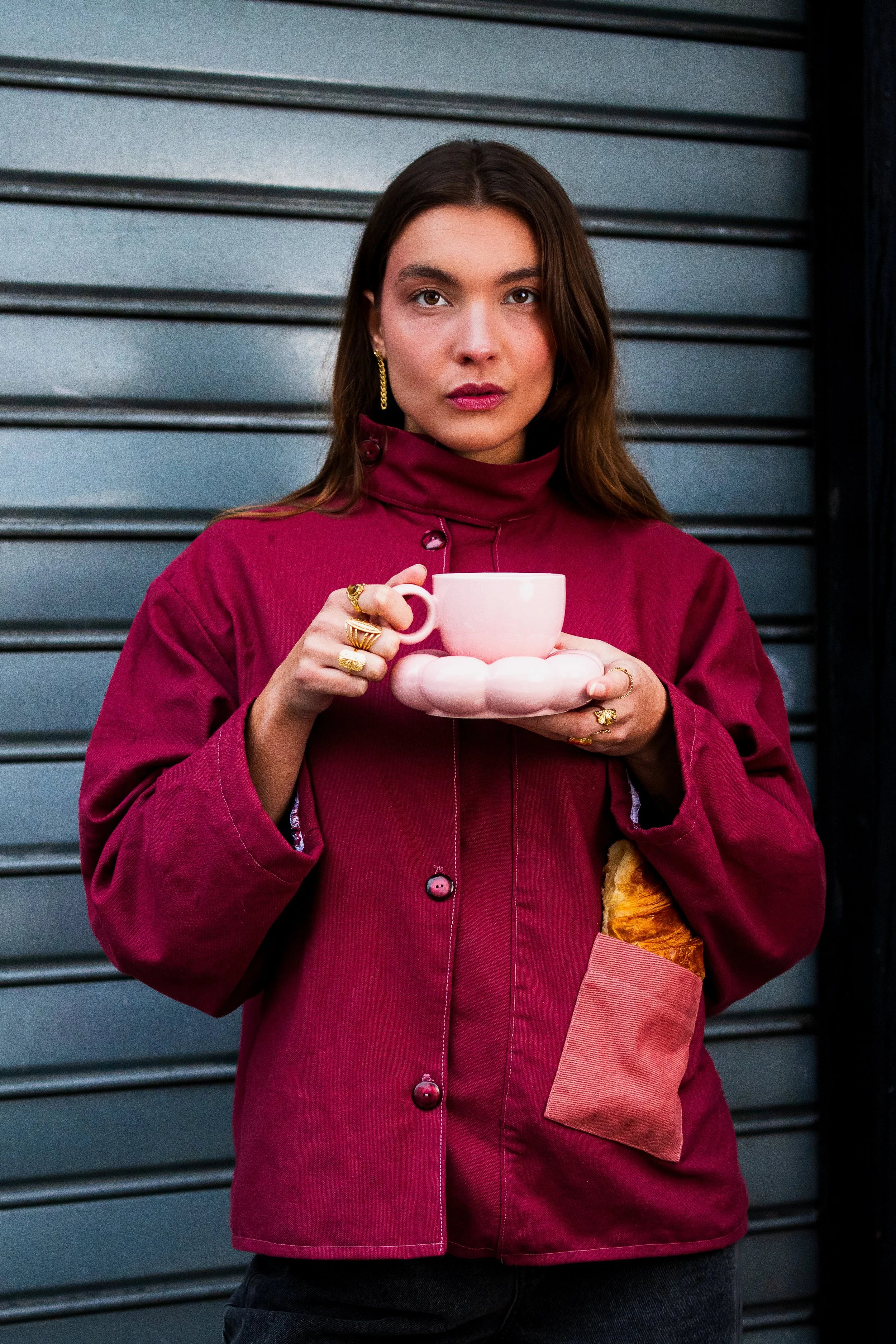 Veste FANY - violette