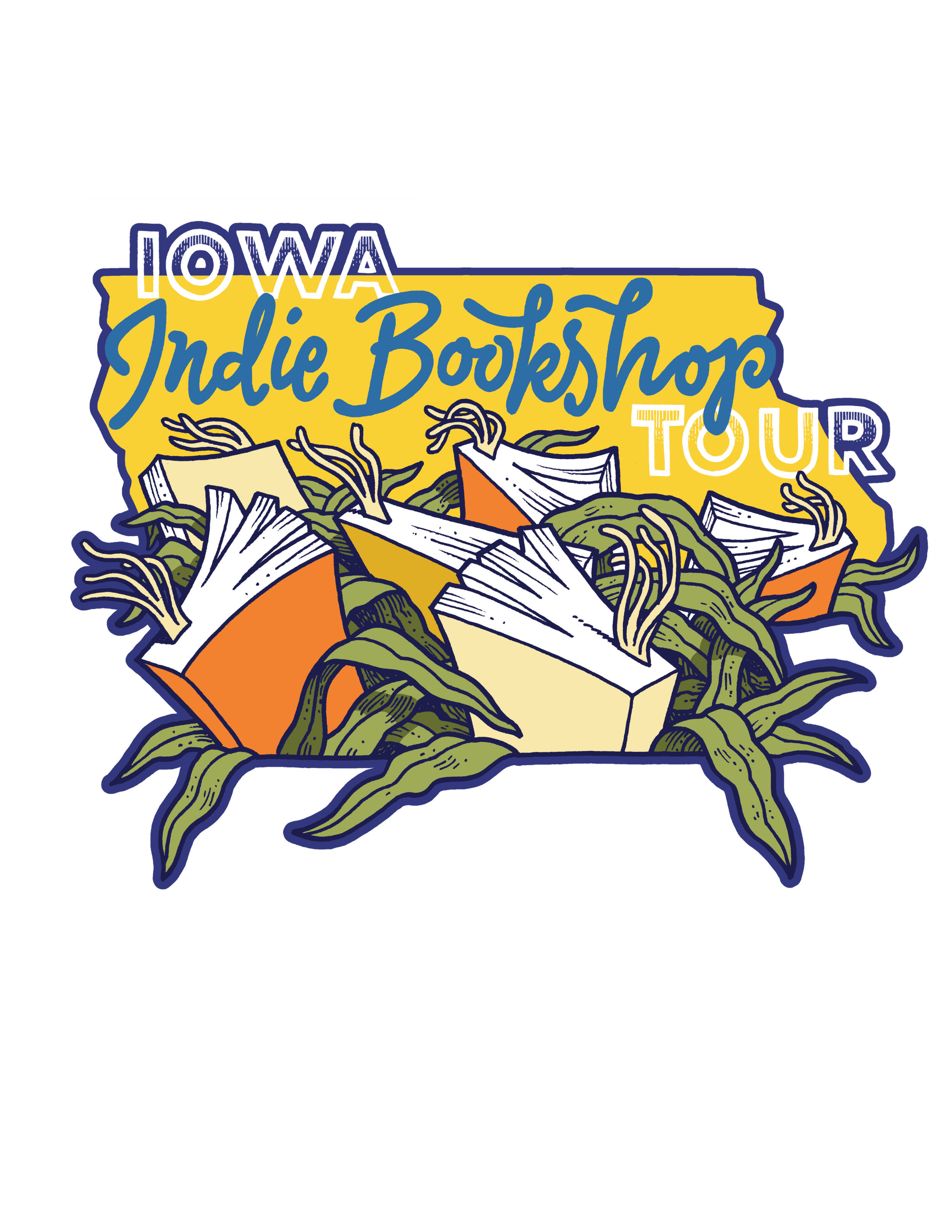 iowa Indie Bookshop tour