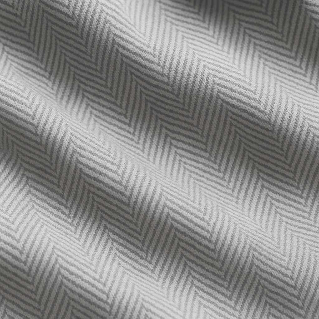 St. Alban's Gray Herringbone