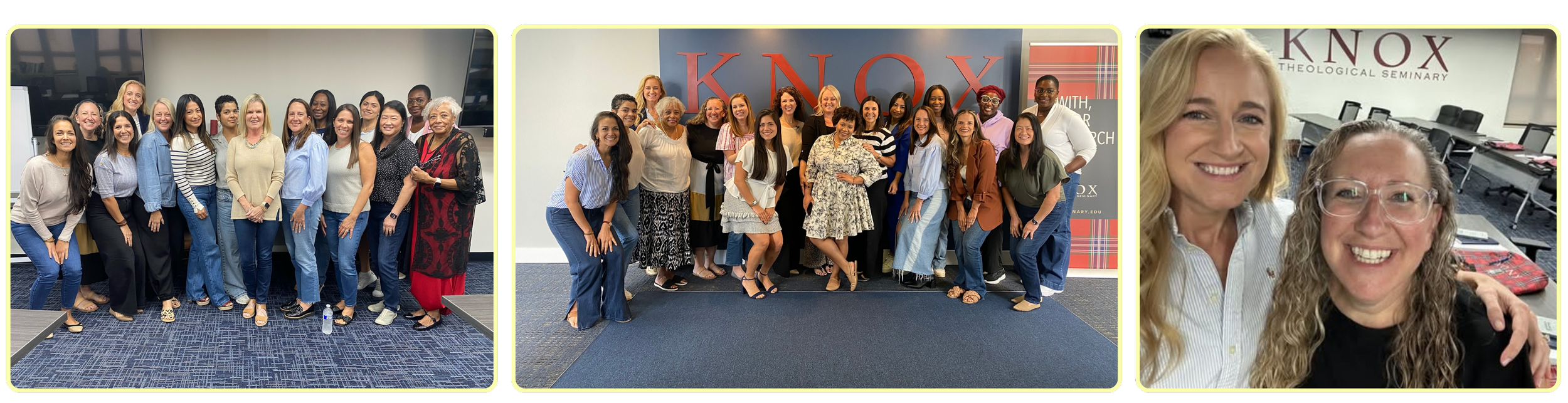 group of women at a Knox Conference