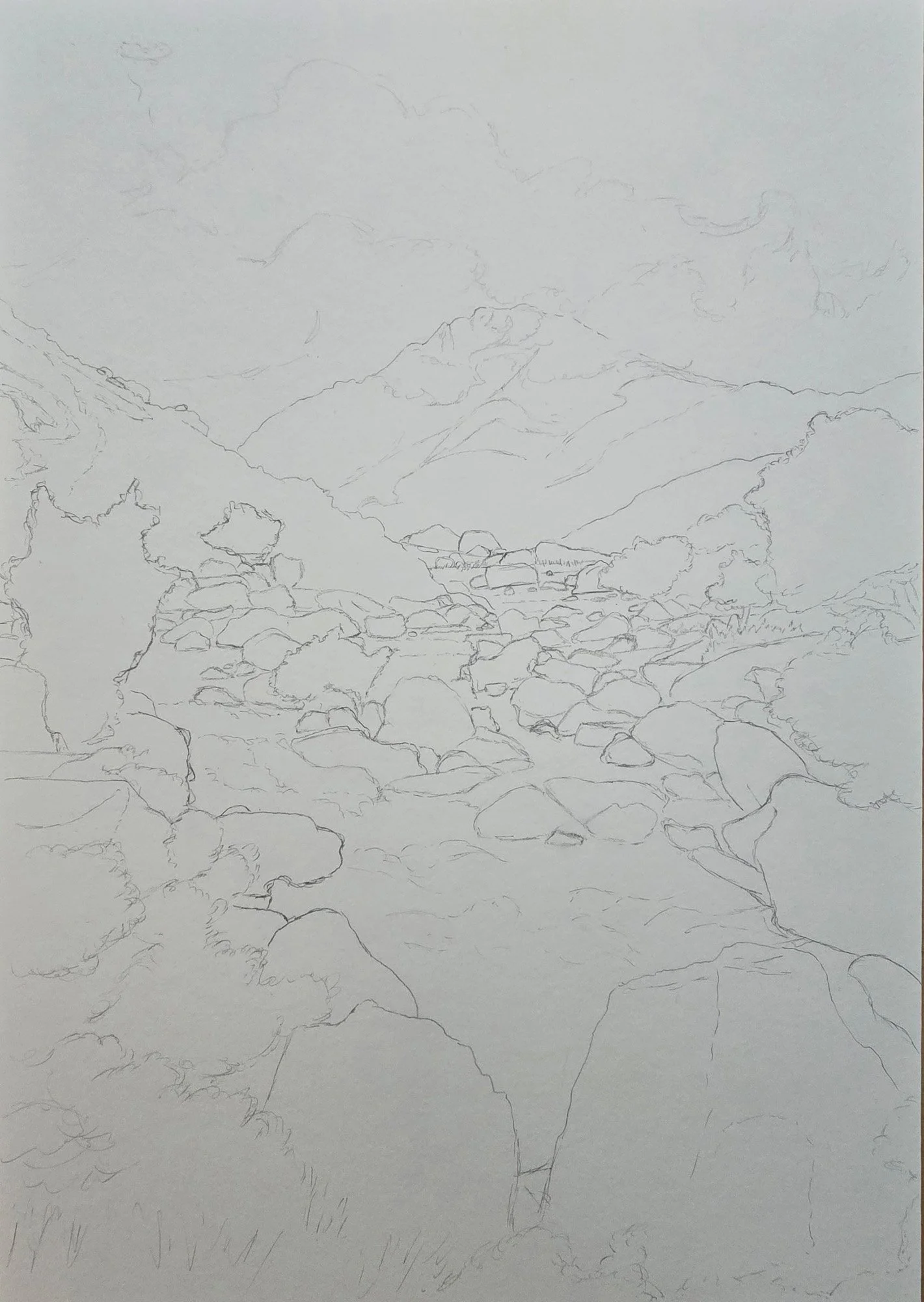 Walking to LLyn Ogwen 