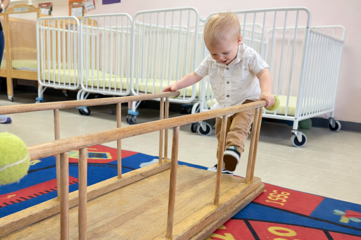 Peaceful infant environment at an Austin Montessori Nido serving families in 78704 and 78745