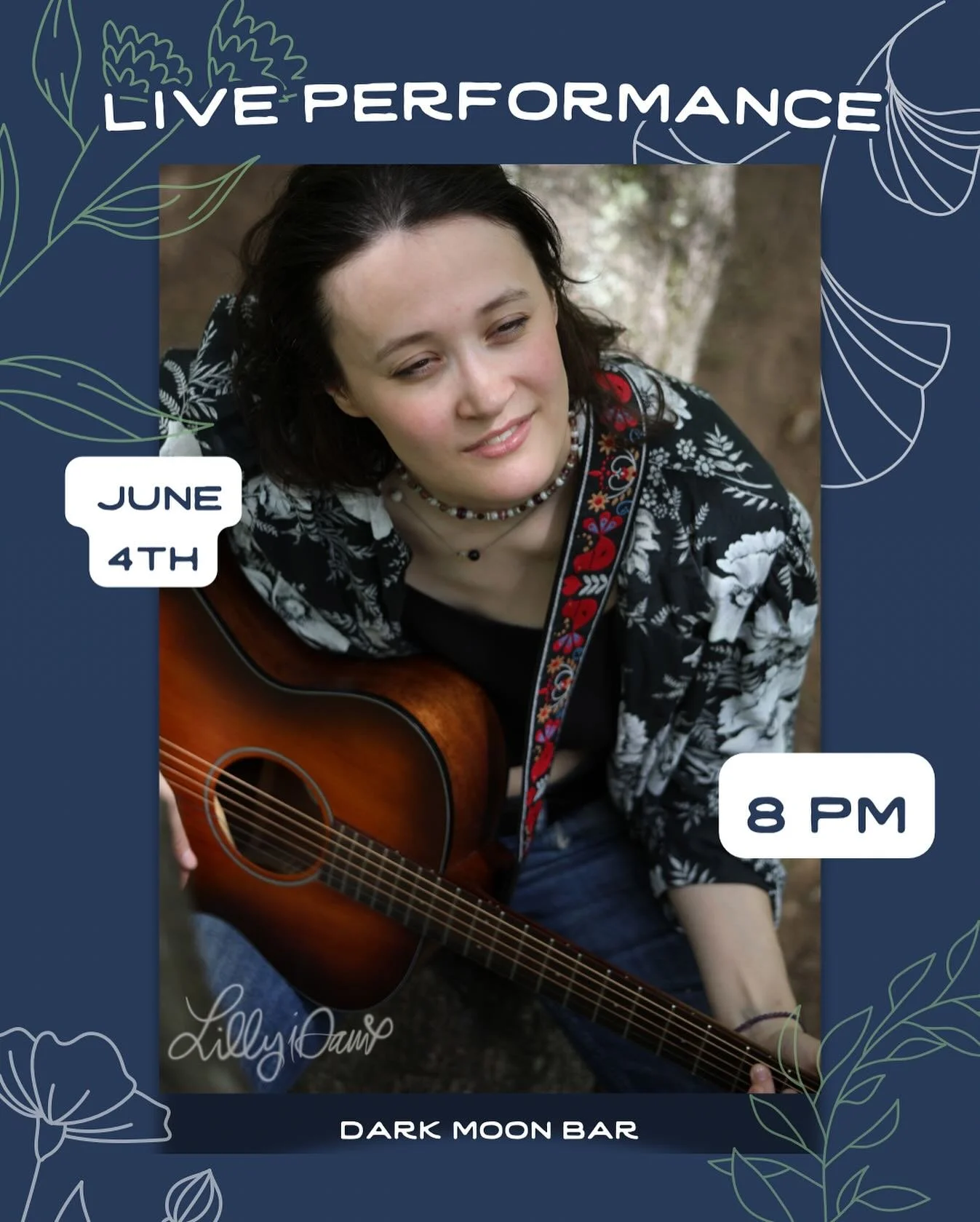 Live music and poetry tomorrow night with @lillyidavis ! Come get a drink and listen to the jams. 🍷