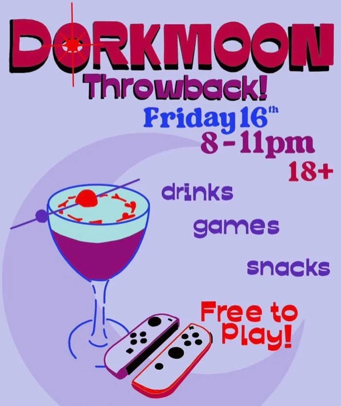Mario Kart, Mario Party, Just Dance, Giant Jenga, Uno, specialty snacks, AND Zach behind the bar? What more could you want from your Friday night?? Come hang til midnight!