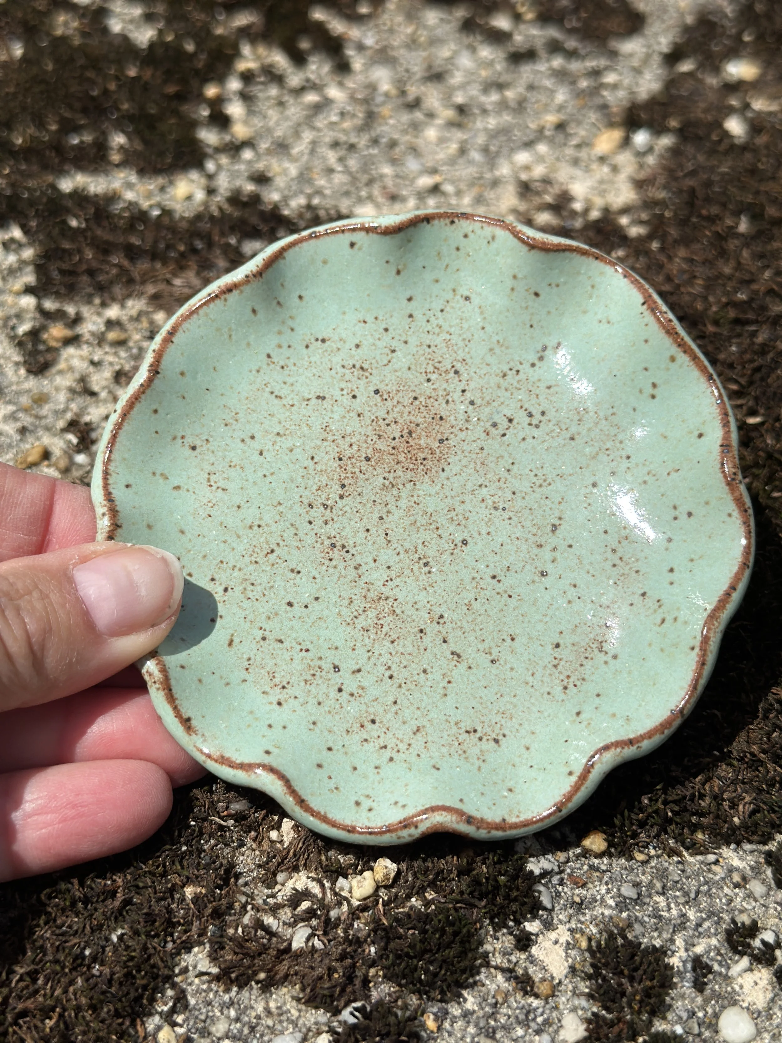 Elegant Ceramic Trinket Dish