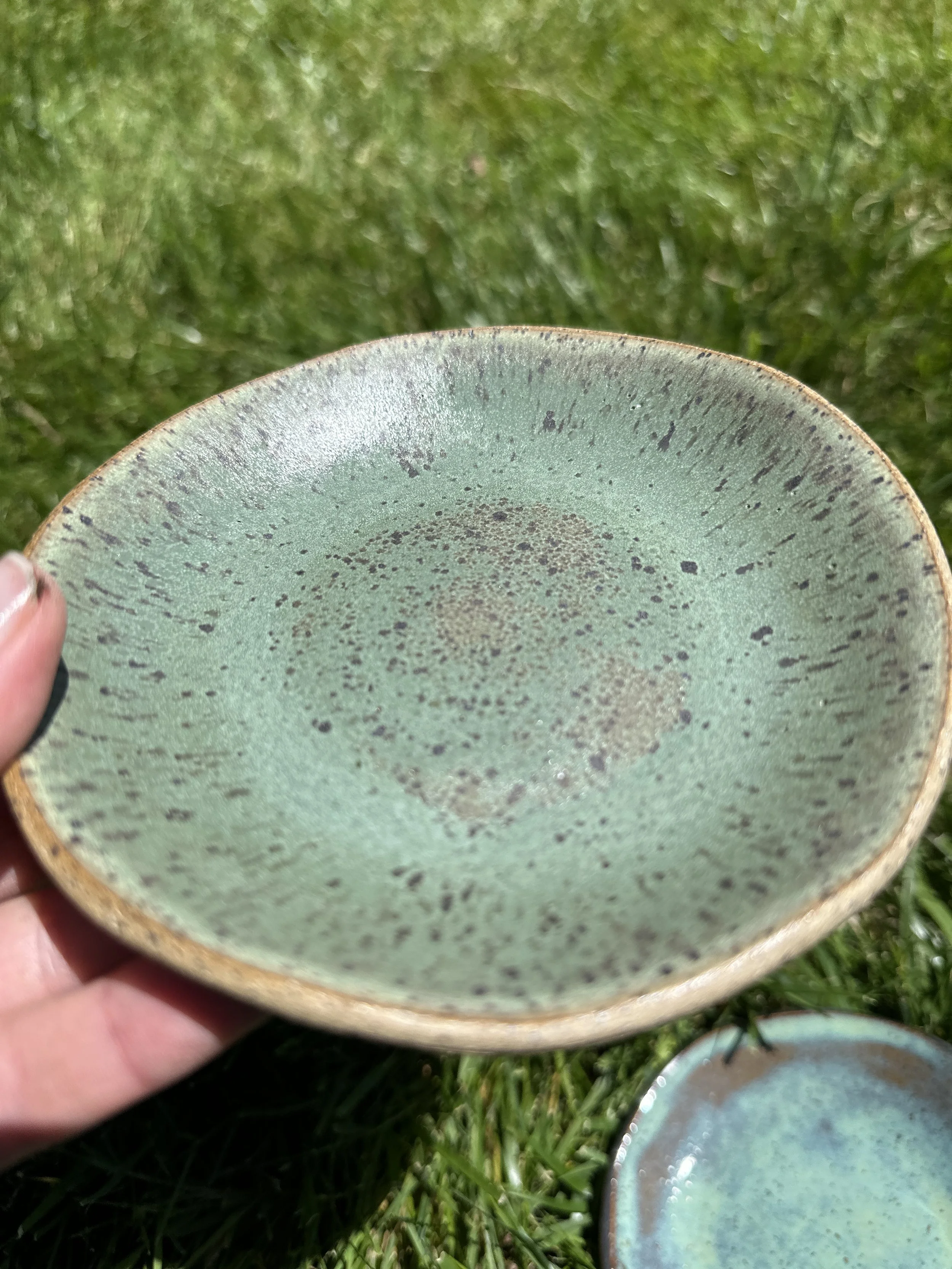 Earthen Glaze Ceramic Plates