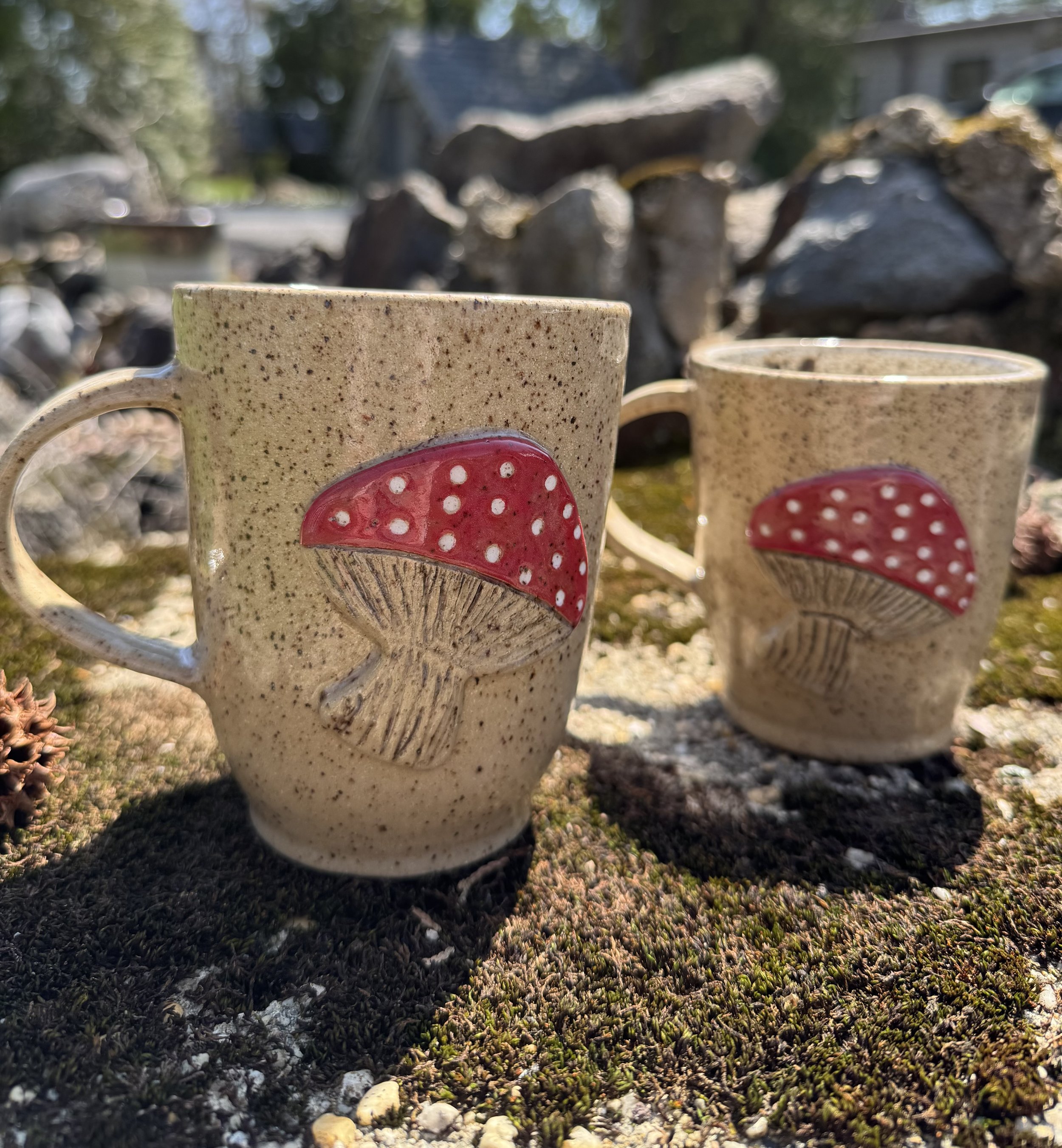 Mushroom mug