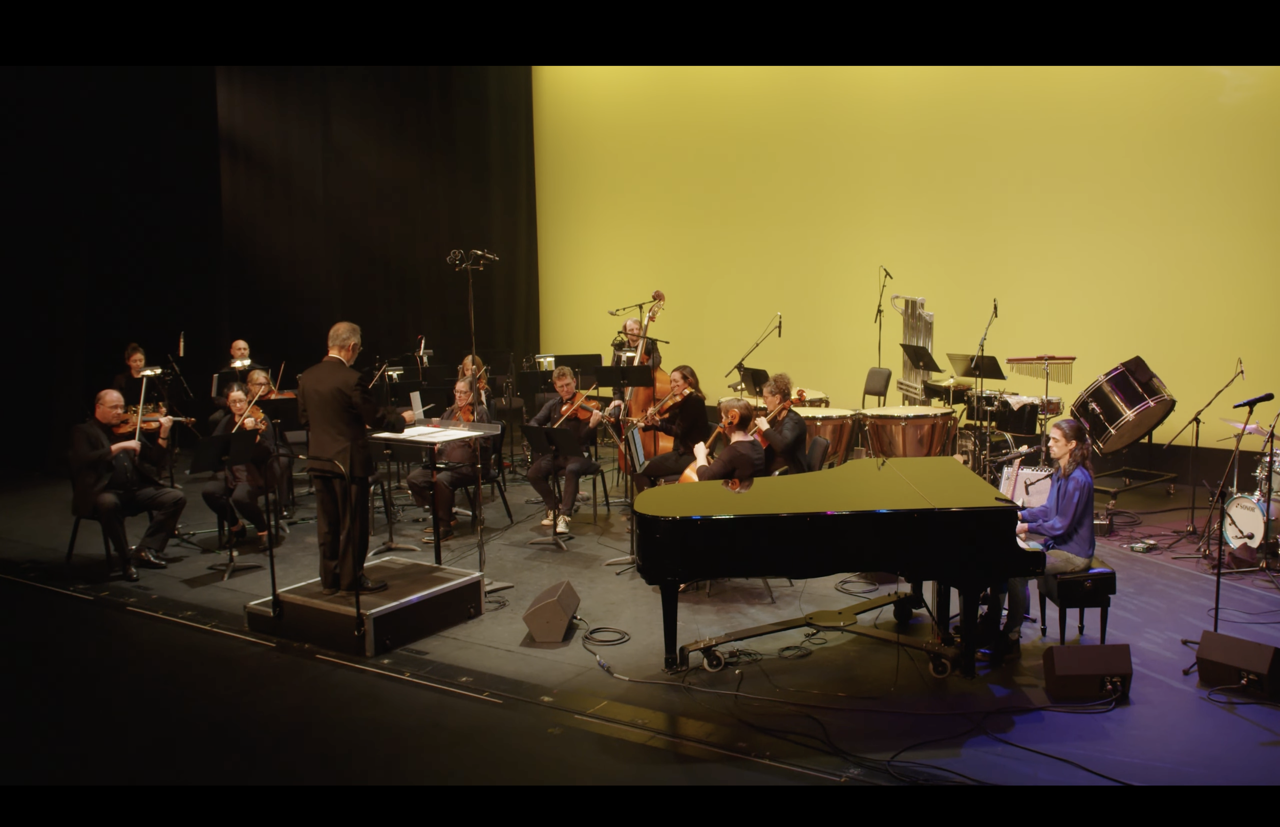 Noah Malcolm with the PEI Symphony Orchestra; orchestrations by Natalie Williams Calhoun