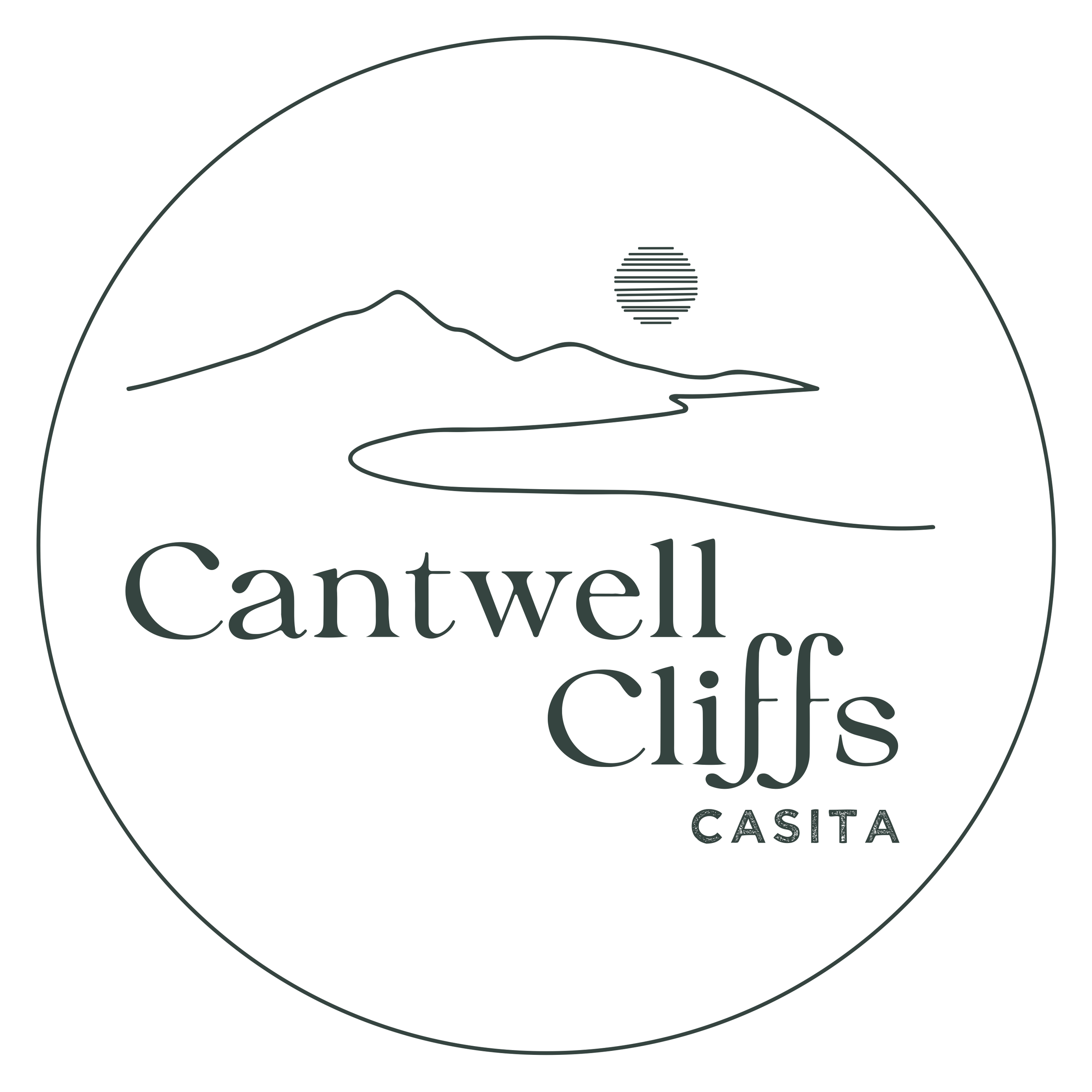 Cantwell Cliffs Casita Logo Design