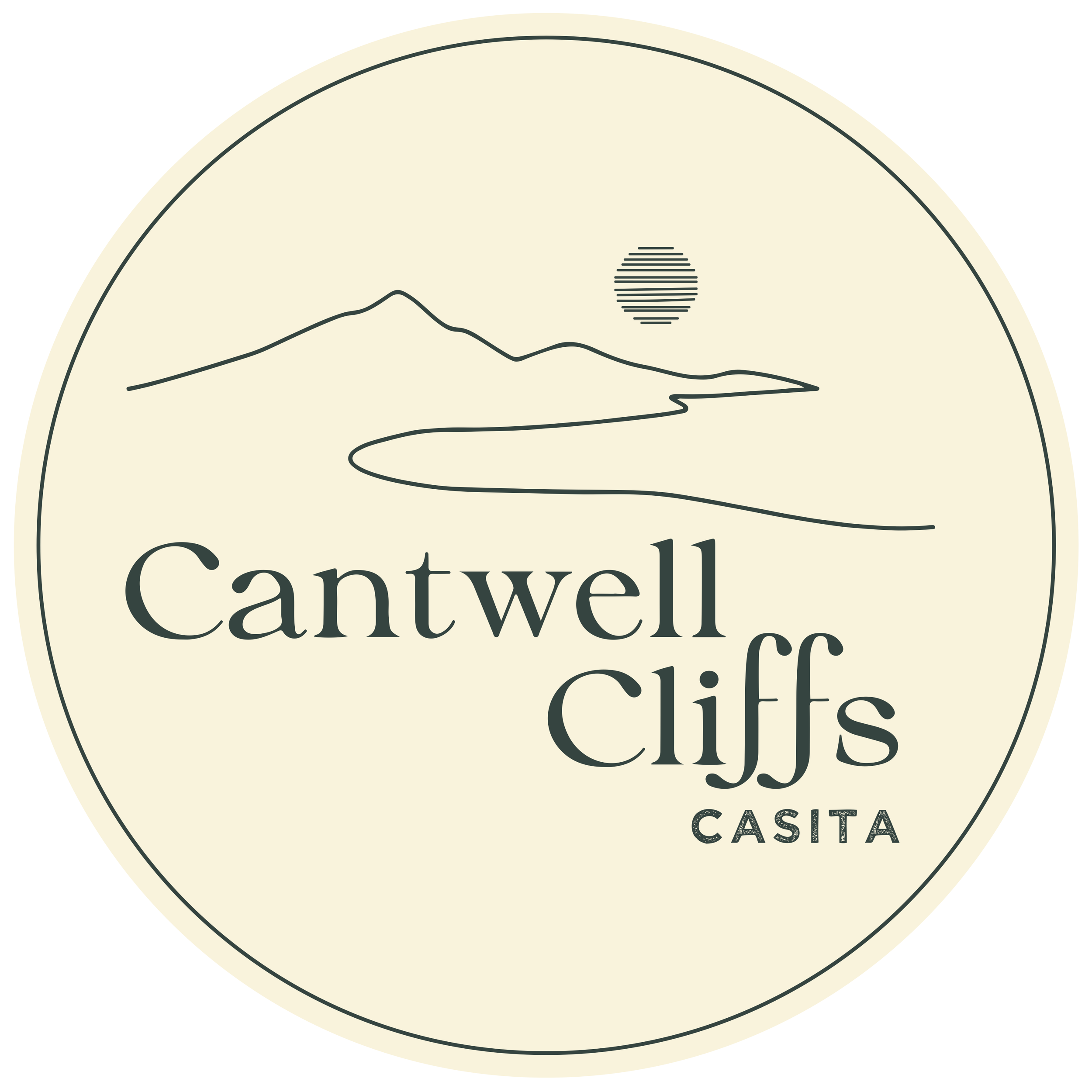 Cantwell Cliffs Casita Logo Design