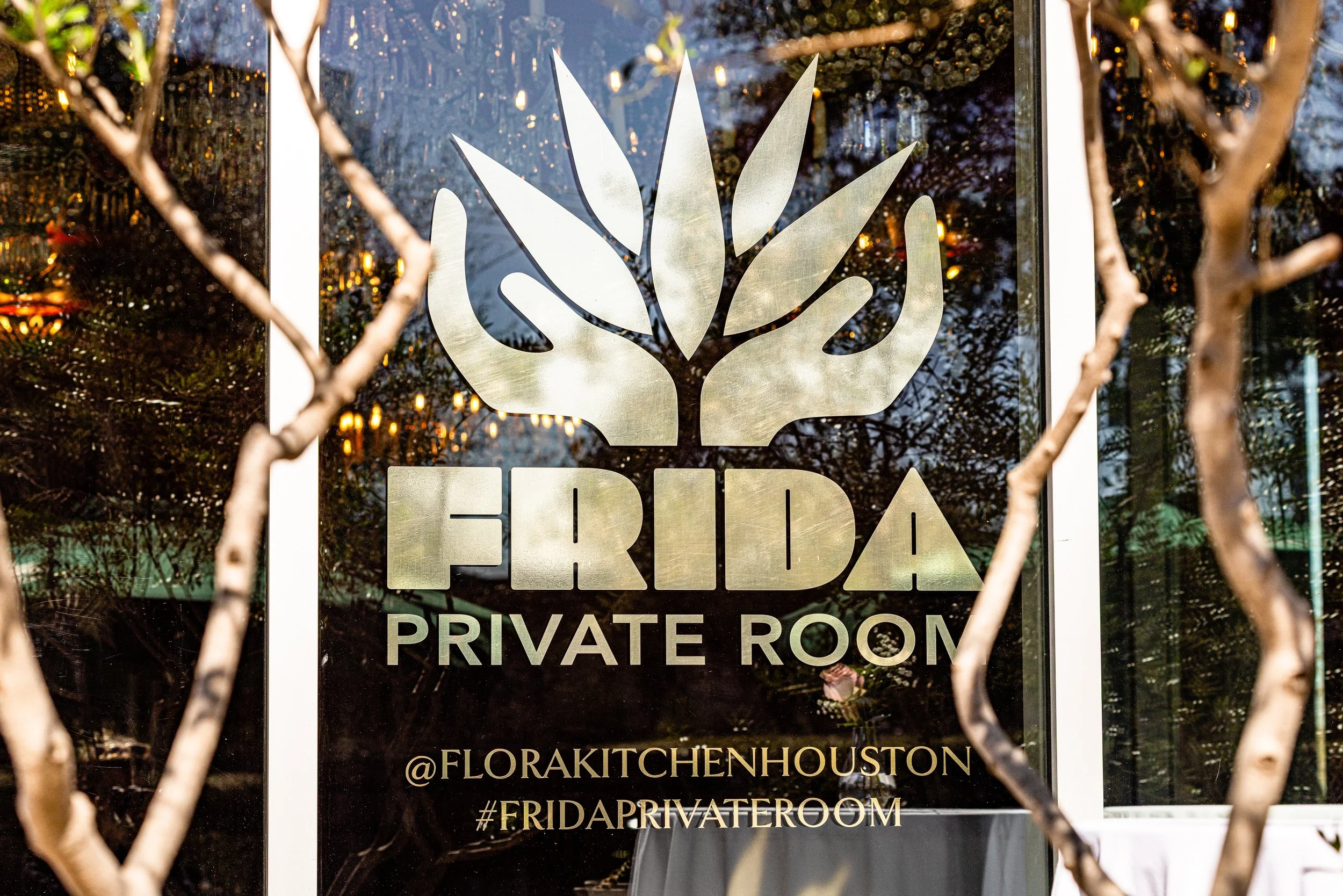 Flora Private Room Decal