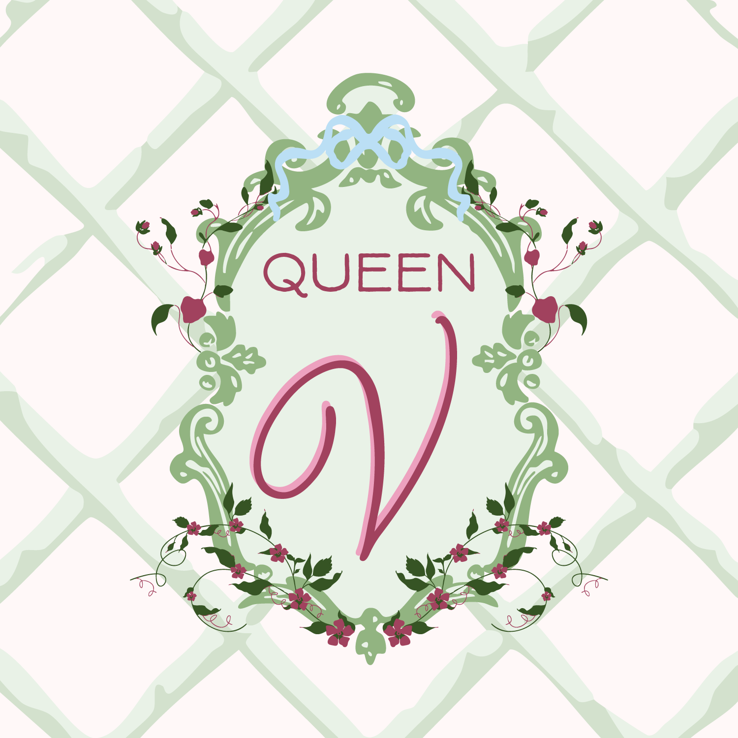 Tea Party Beverage Napkin Design