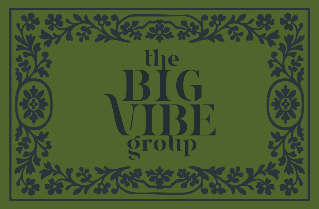 The Big Vibe Group Holiday Gift Card Design