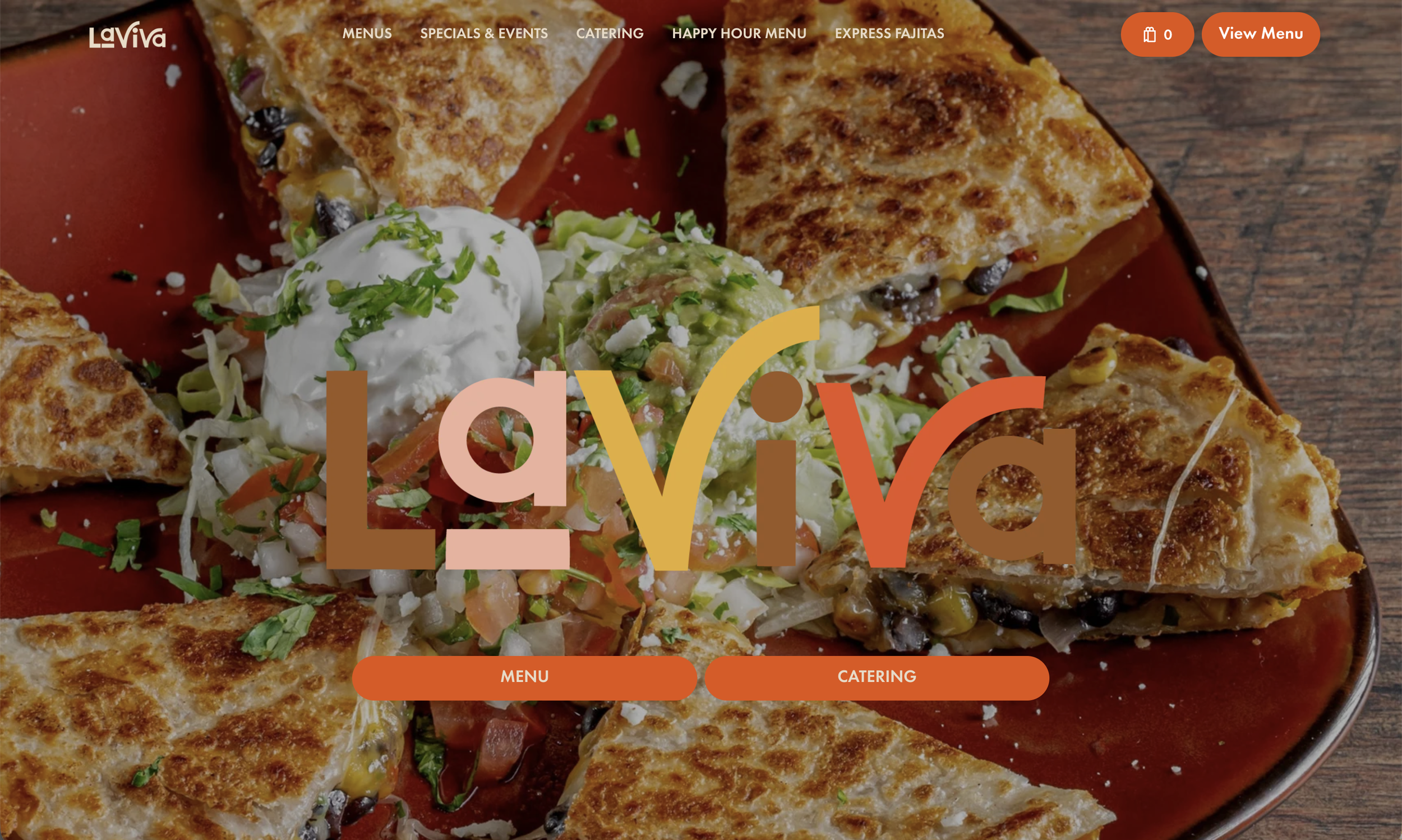 La Viva Tex Mex Website