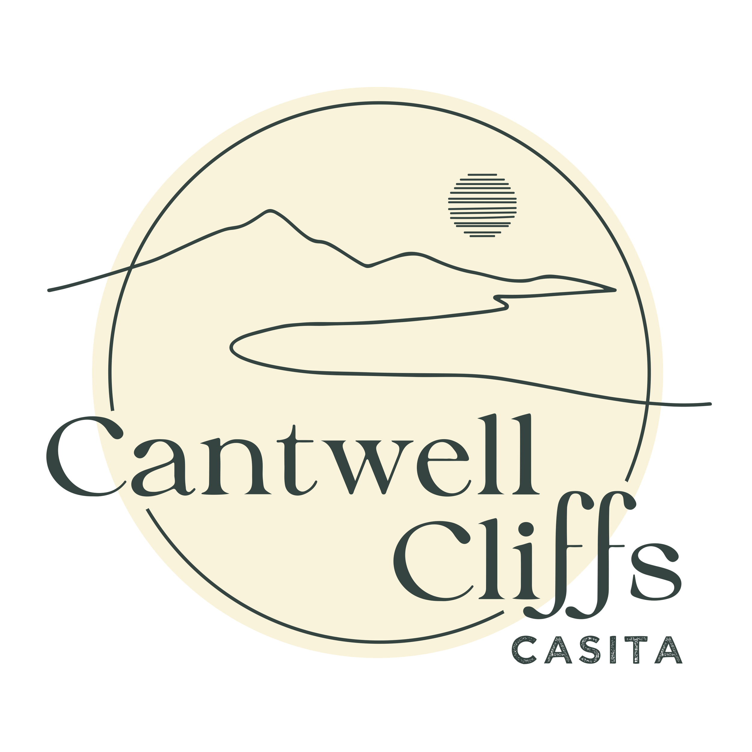 Cantwell Cliffs Casita Logo Design