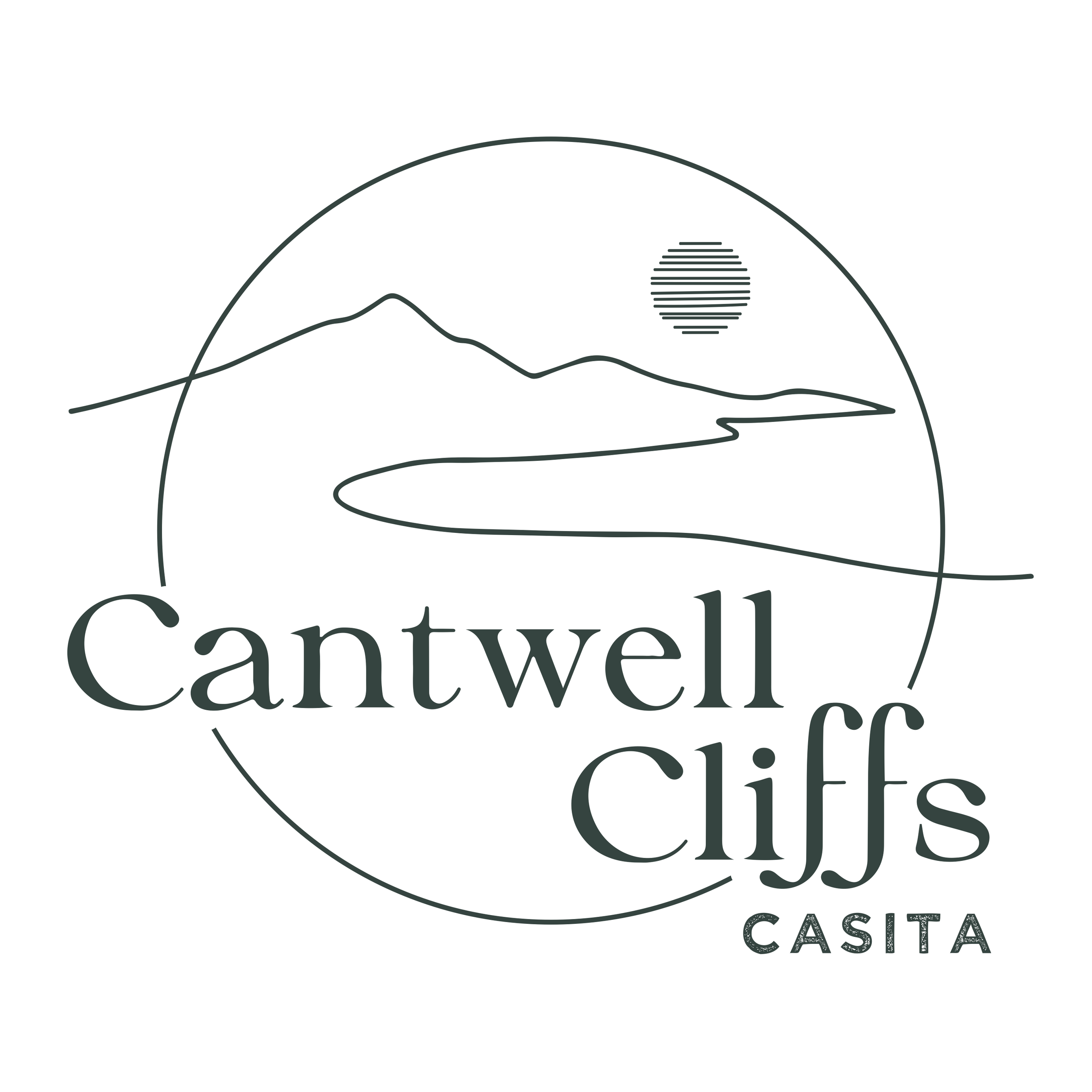Cantwell Cliffs Casita Logo Design